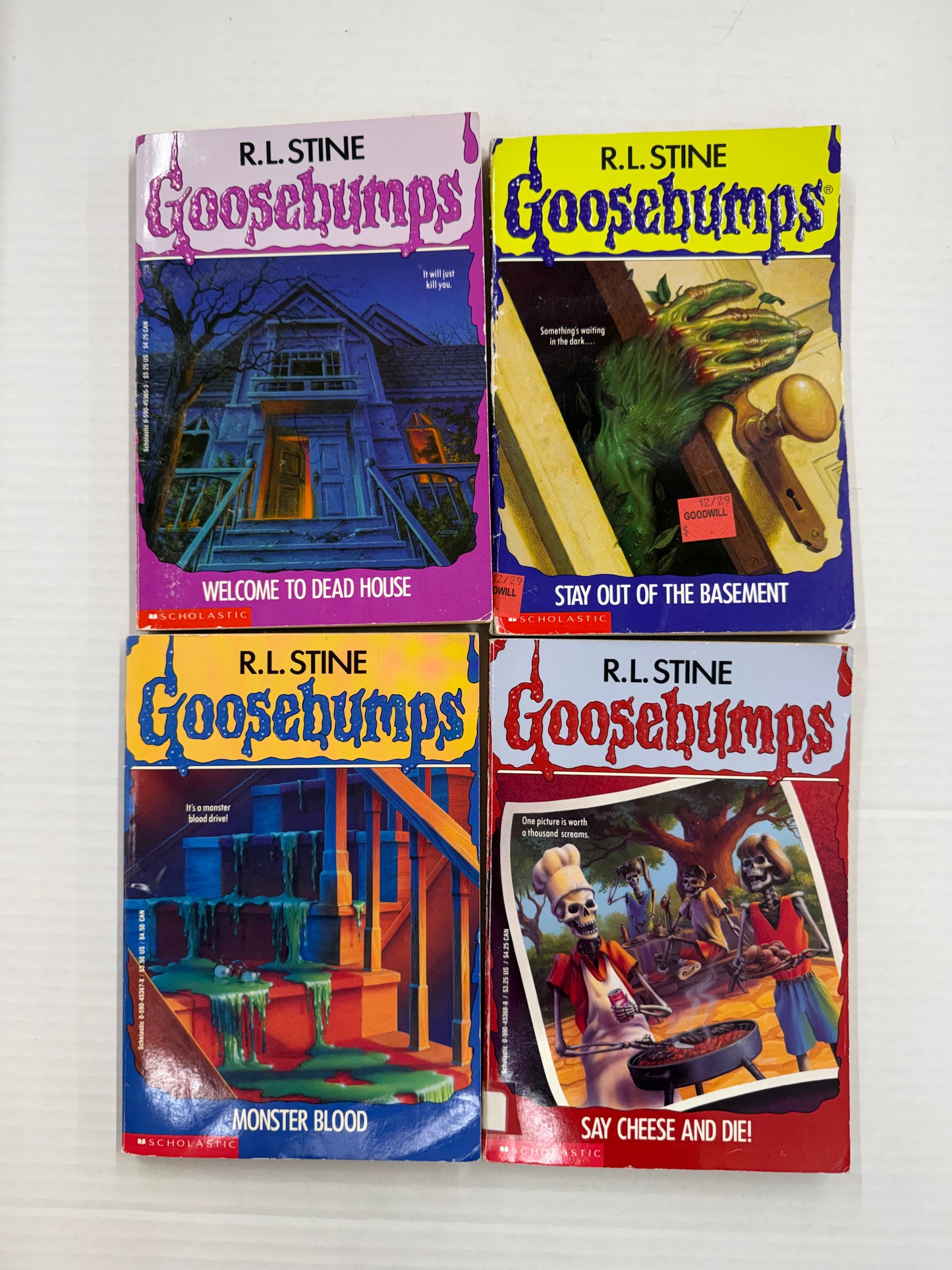 Vintage 90s Complete GOOSEBUMPS PB Set-Lot of 62 Original