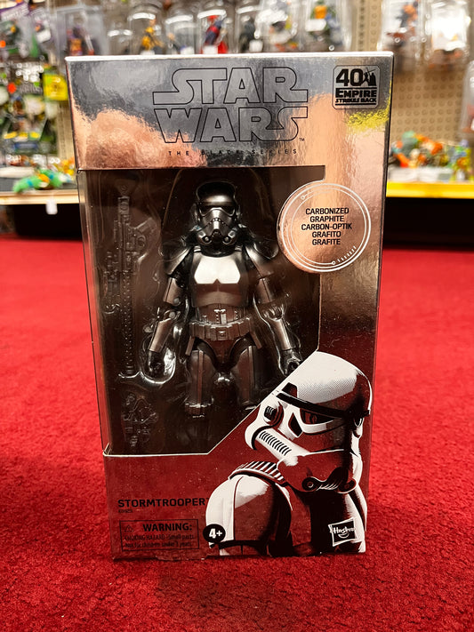 2020 Star Wars Stormtrooper Carbonized Exclusive Black Series 6" Kenner Hasbro