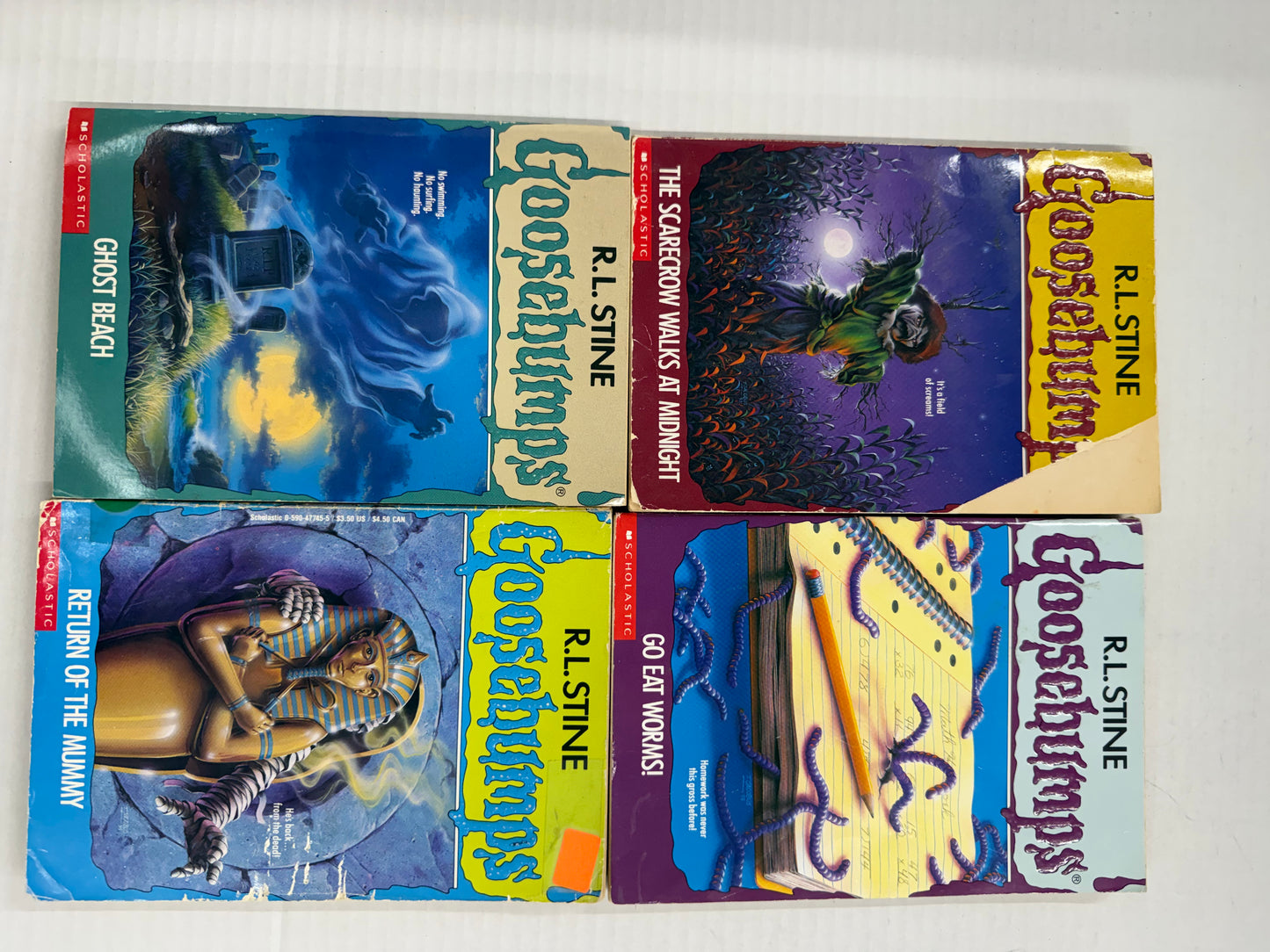 Vintage 90s Complete GOOSEBUMPS PB Set-Lot of 62 Original