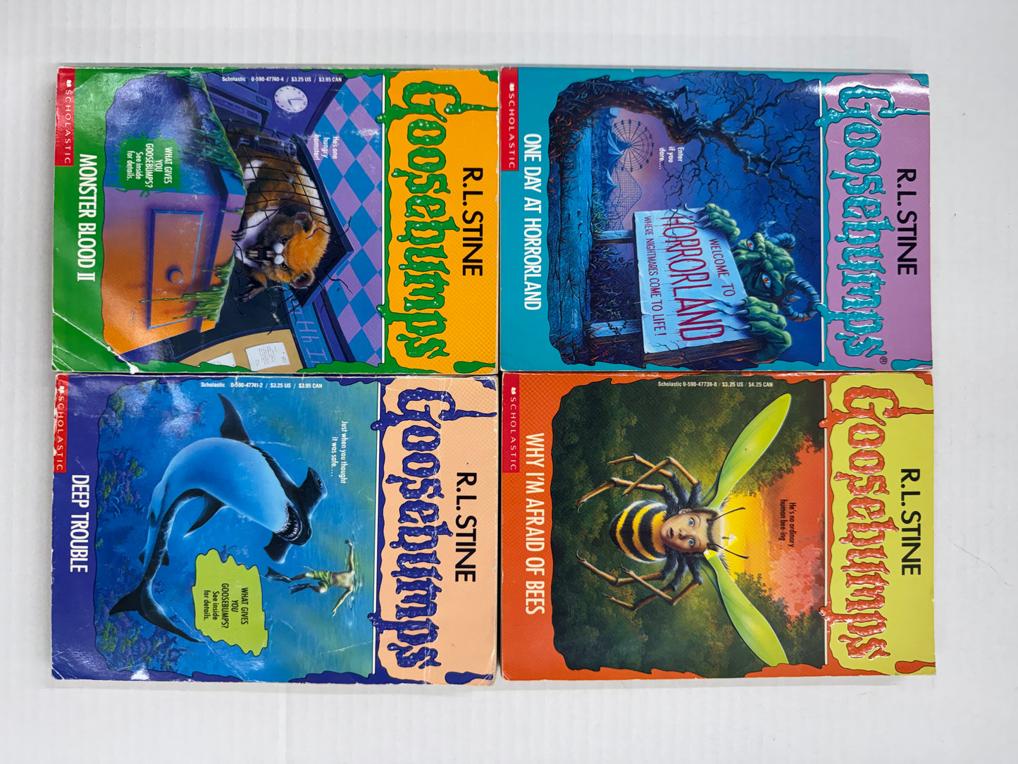 Vintage 90s Complete GOOSEBUMPS PB Set-Lot of 62 Original