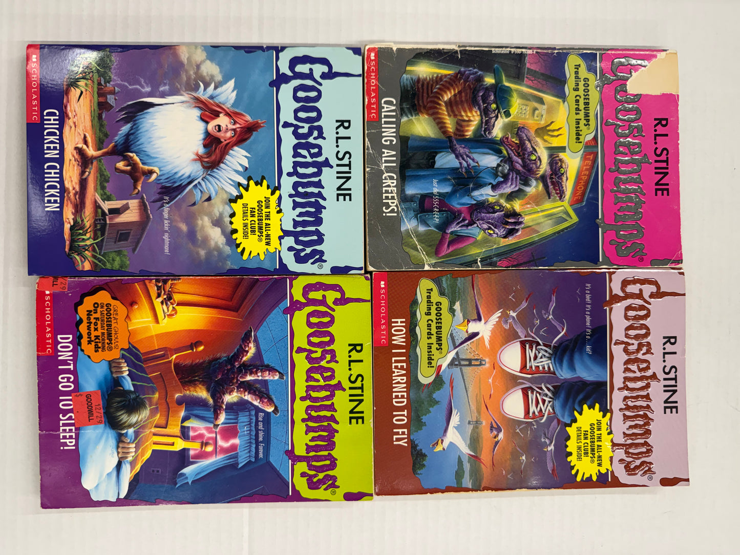 Vintage 90s Complete GOOSEBUMPS PB Set-Lot of 62 Original