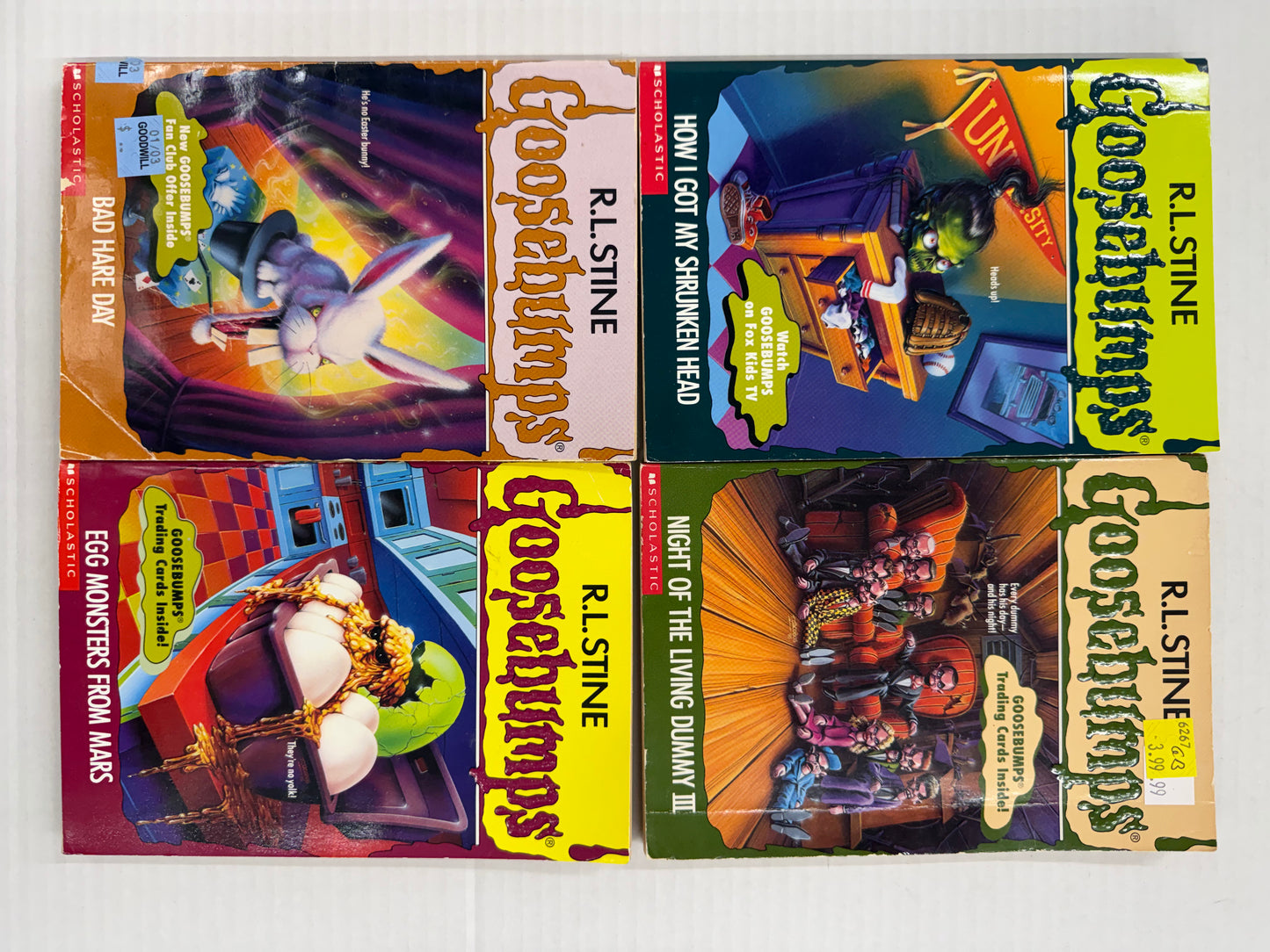 Vintage 90s Complete GOOSEBUMPS PB Set-Lot of 62 Original