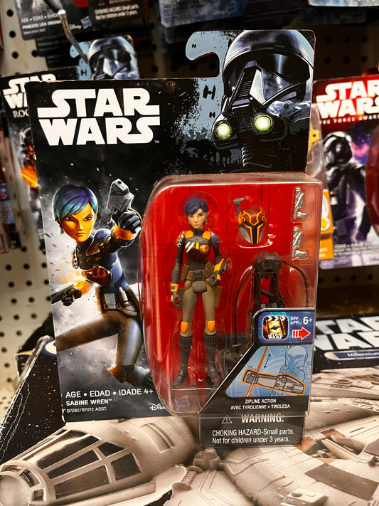 Star Wars Rogue One Rebels SABINE WREN 3.75 Hasbro Action Figure NEW