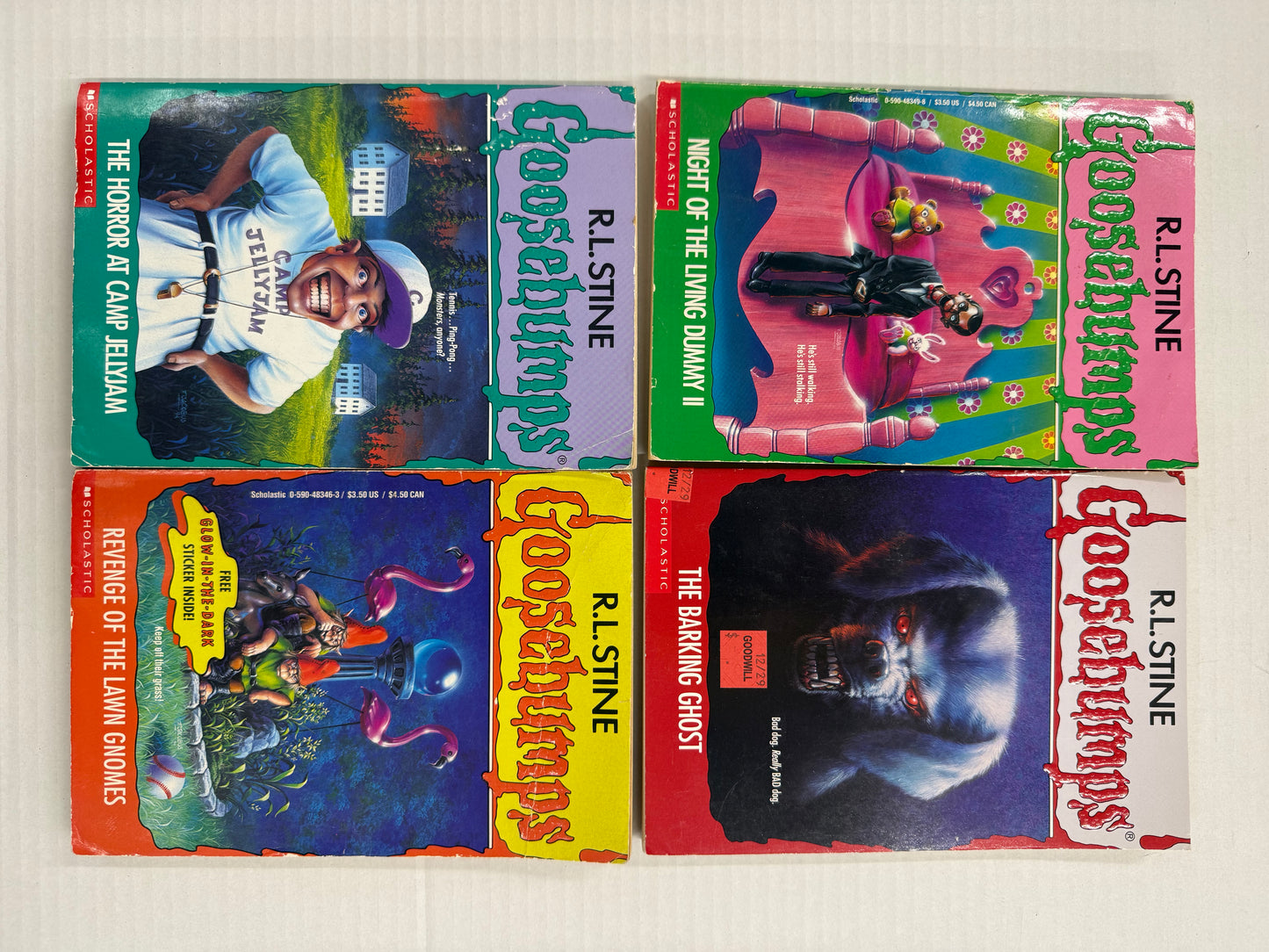 Vintage 90s Complete GOOSEBUMPS PB Set-Lot of 62 Original