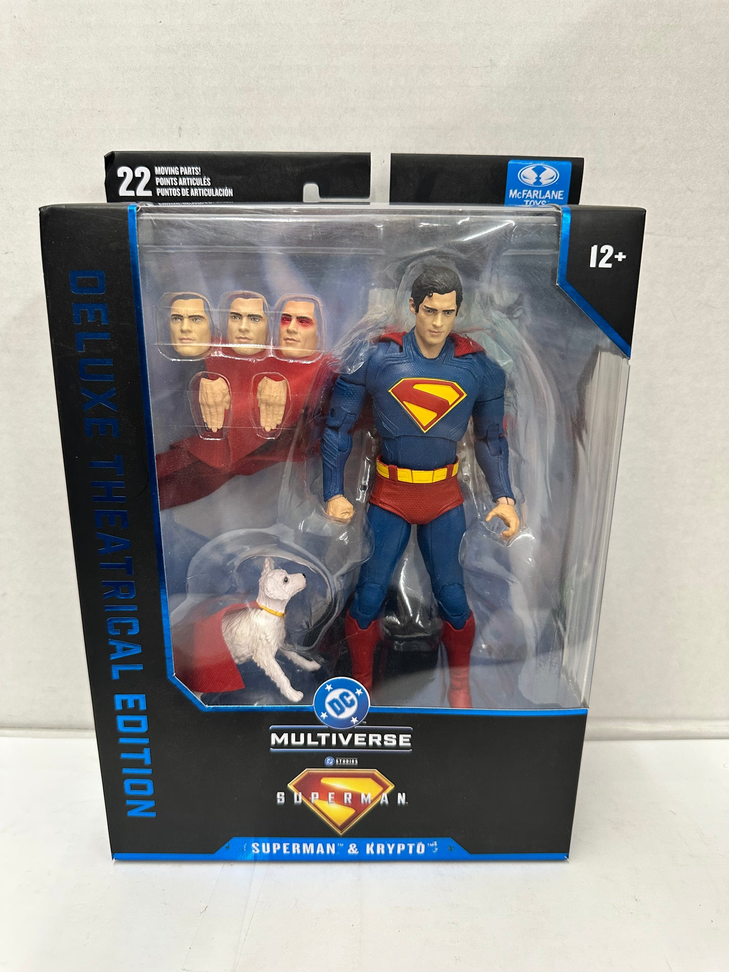 Superman Movie Superman and Krypto 7-Inch Scale Action Figure | OPEN BOX