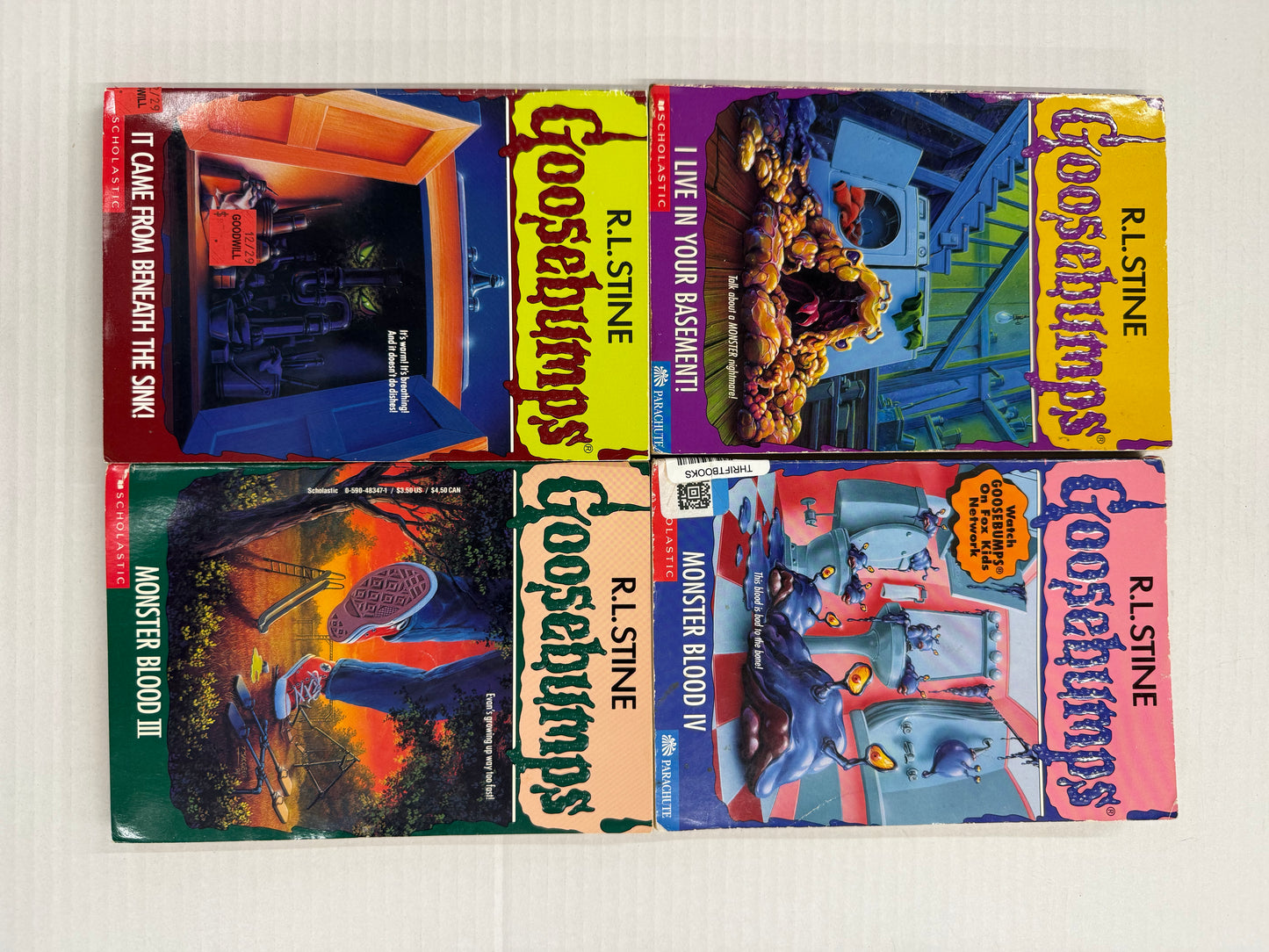 Vintage 90s Complete GOOSEBUMPS PB Set-Lot of 62 Original