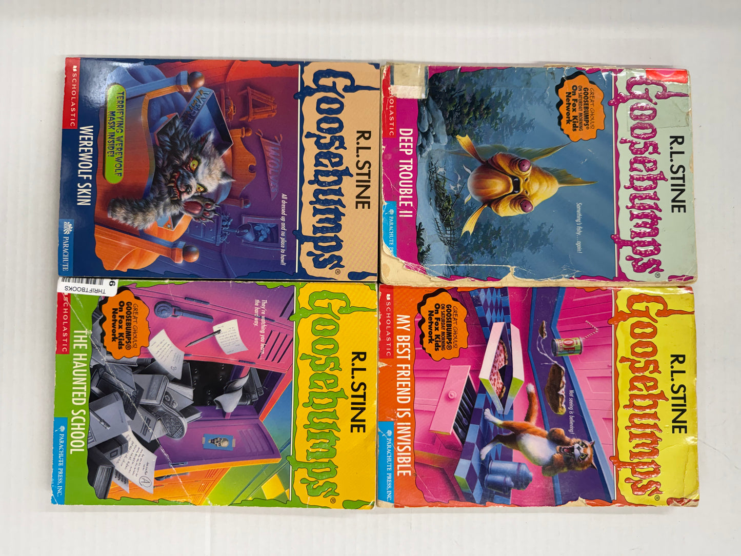 Vintage 90s Complete GOOSEBUMPS PB Set-Lot of 62 Original