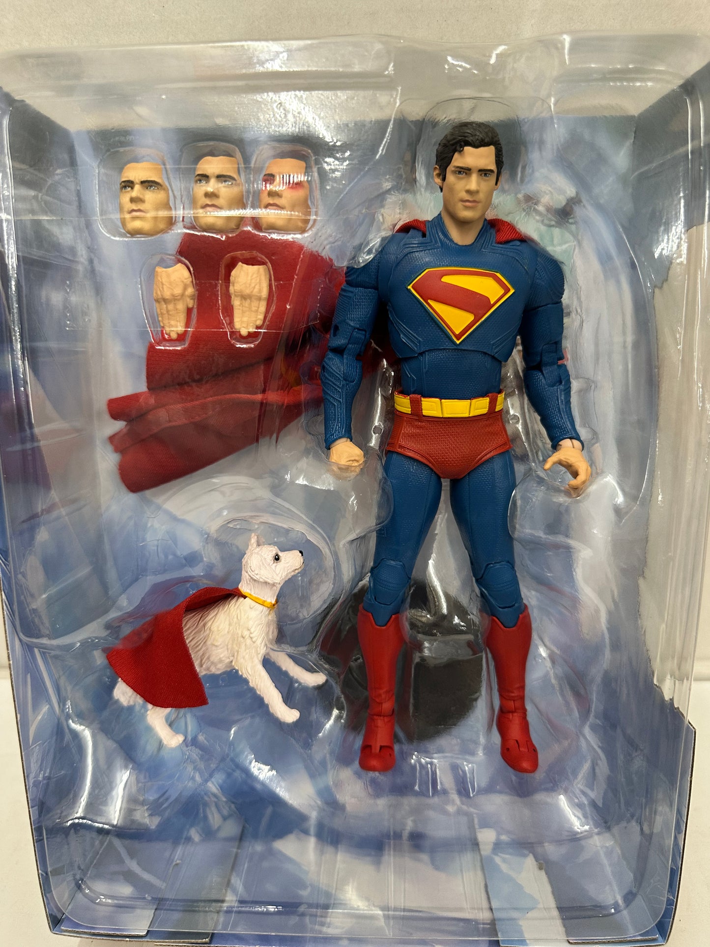 Superman Movie Superman and Krypto 7-Inch Scale Action Figure | OPEN BOX