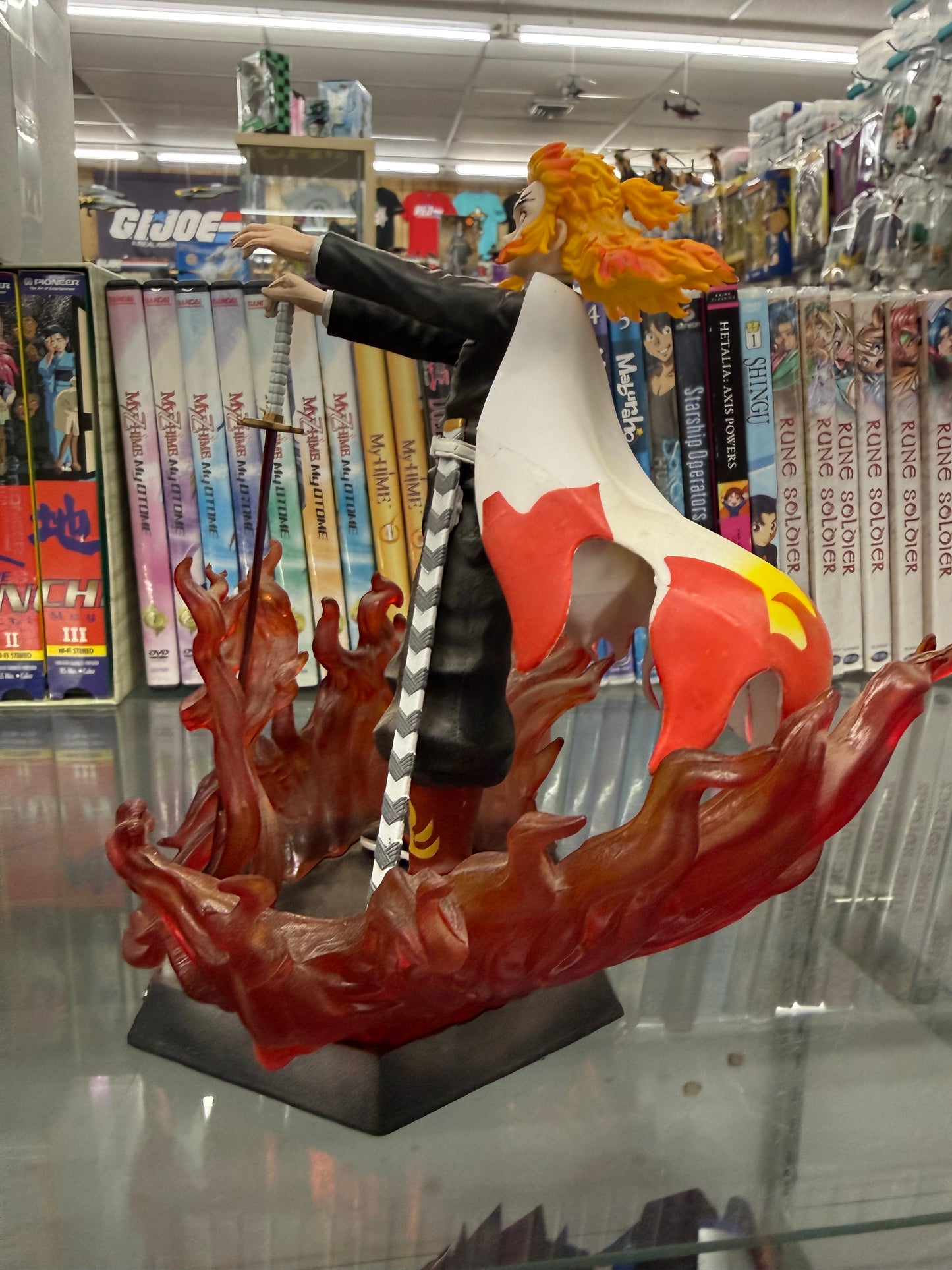 DEMON SLAYER - THE MOVIE: MUGEN TRAIN: KYOJURO RENGOKU 1/8 SCALE FIGURE Loose