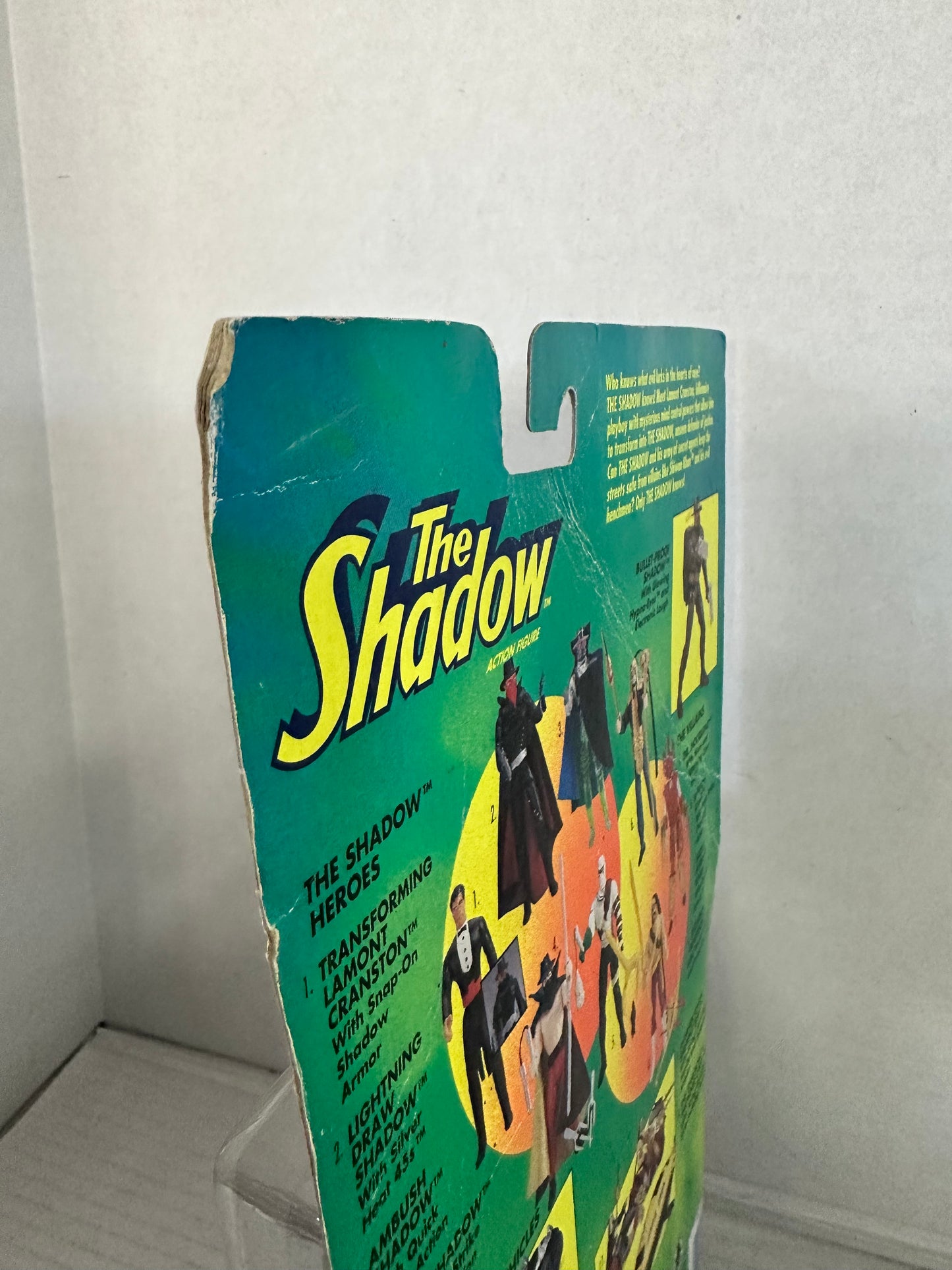 Kenner 1994 The Shadow Bullet-Proof Shadow Electronic Deluxe Sealed Vintage
