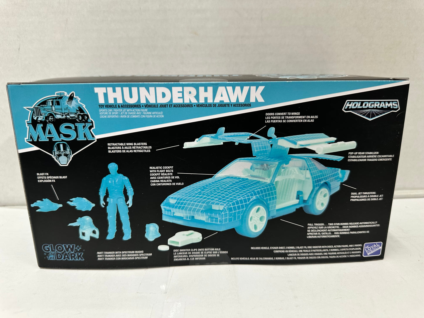 The Loyal Subjects M.A.S.K. Mask Thunderhawk Camaro Hologram Version New