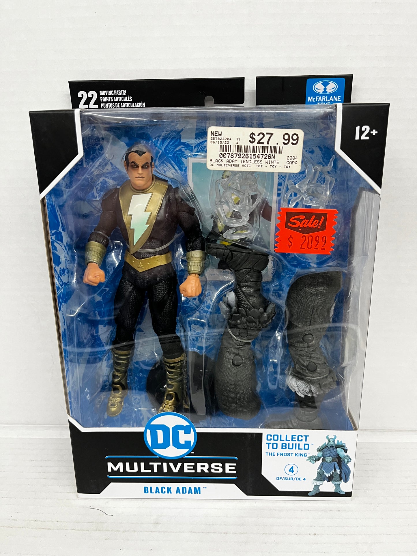 DC MULTIVERSE -  BLACK ADAM - 7 INCH ACTION FIGURE-McFARLANE