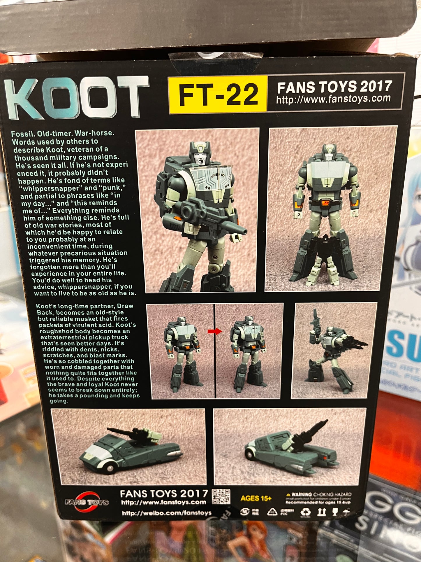 Fanstoys FT-22 KOOT Masterpiece Fans Toys Ft22 2017 NIB
