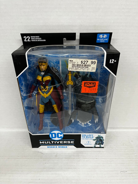 McFarlane Endless Winter NEW * Wonder Woman * BAF Frost King 7-Inch Figure