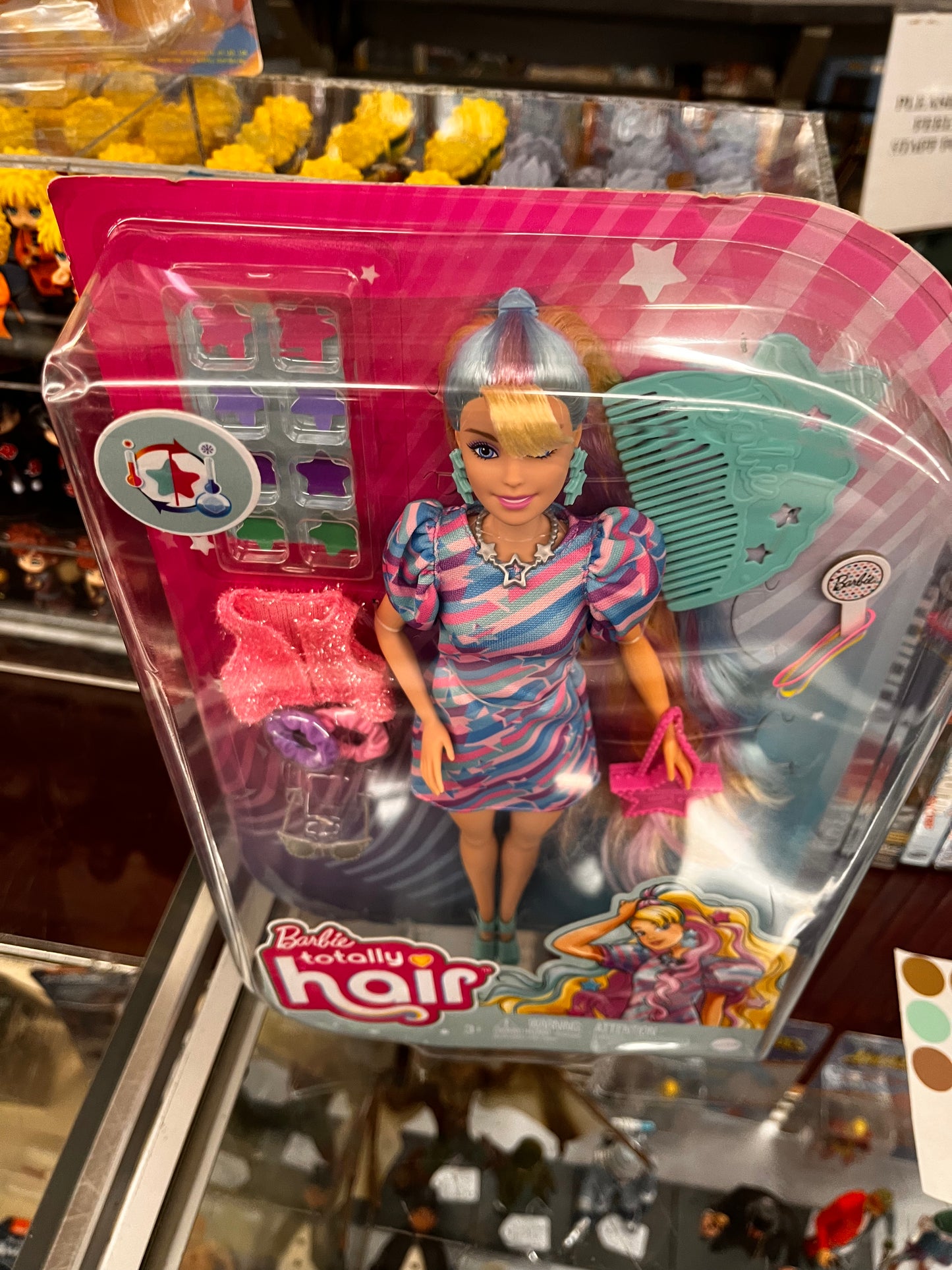 Barbie Totally Hair Star-Themed 11 1/2" Doll Long Fantasy Hair  Mattel New
