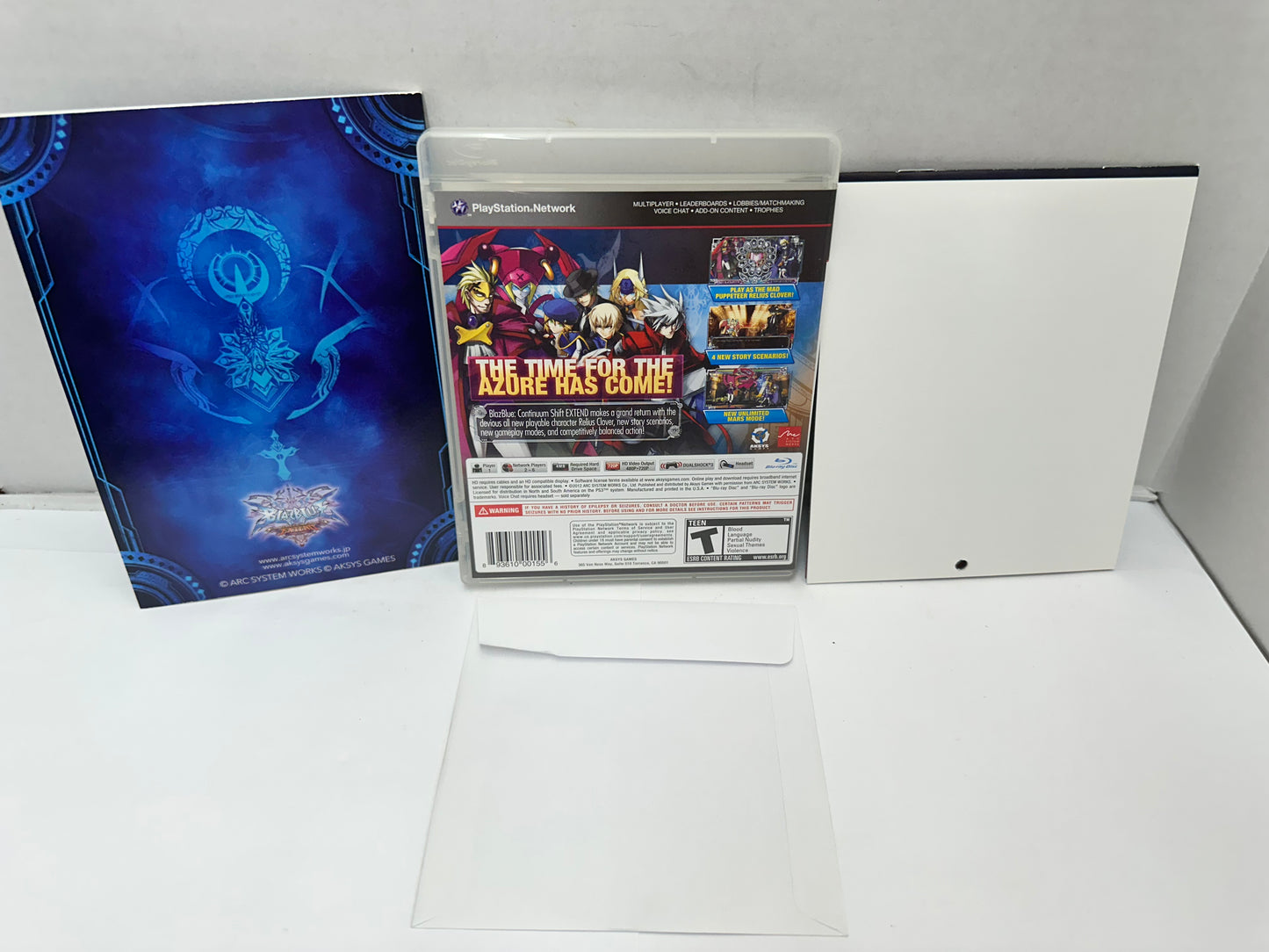 BlazBlue: Continuum Shift Extend -  (Sony PlayStation 3, 2012)