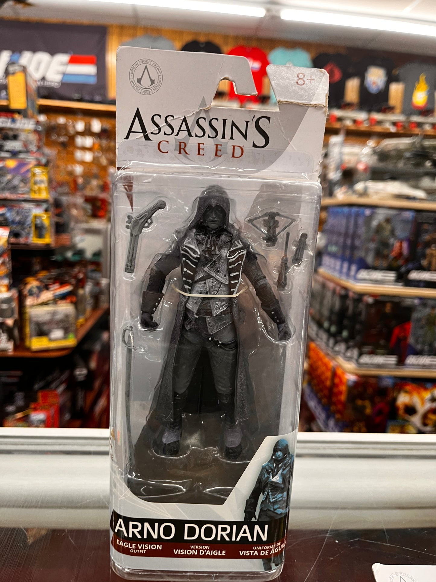 Assassin's Creed Arno Dorian Eagle Vision 6" Figure - New (McFarlane Toys, 2015)