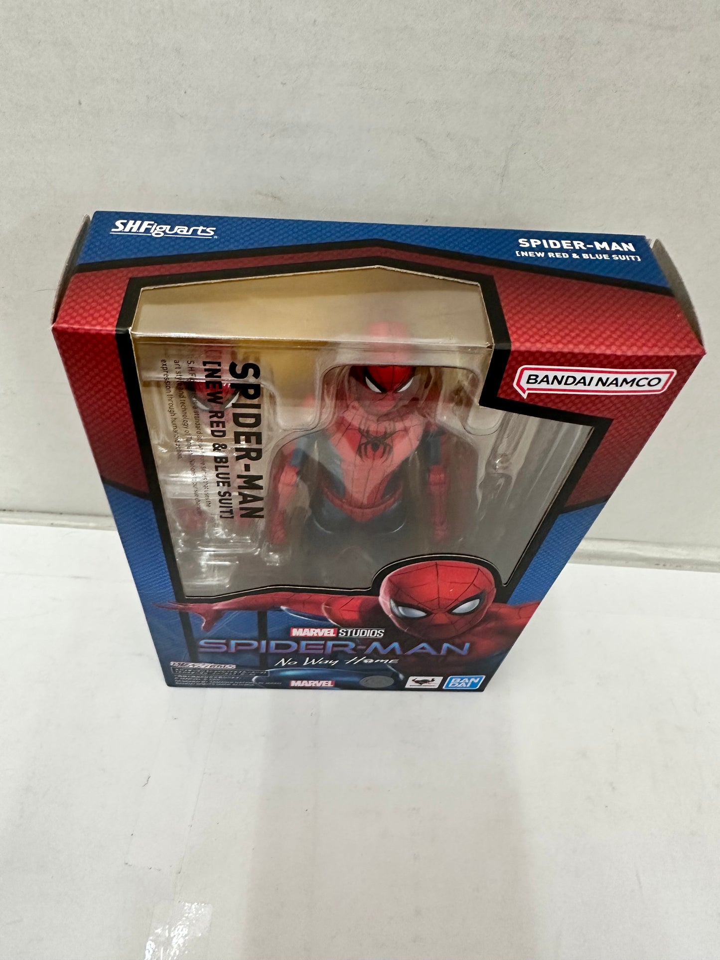 S.H.Figuarts Spider-Man New Red & Blue Suit No Way Home Bandai Action Figure