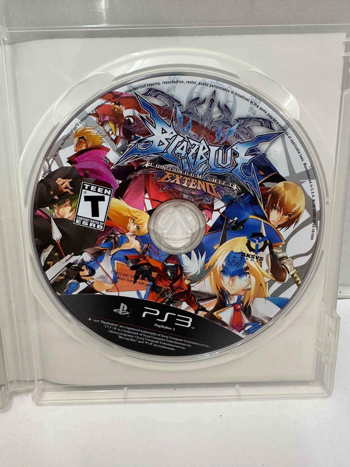 BlazBlue: Continuum Shift Extend -  (Sony PlayStation 3, 2012)