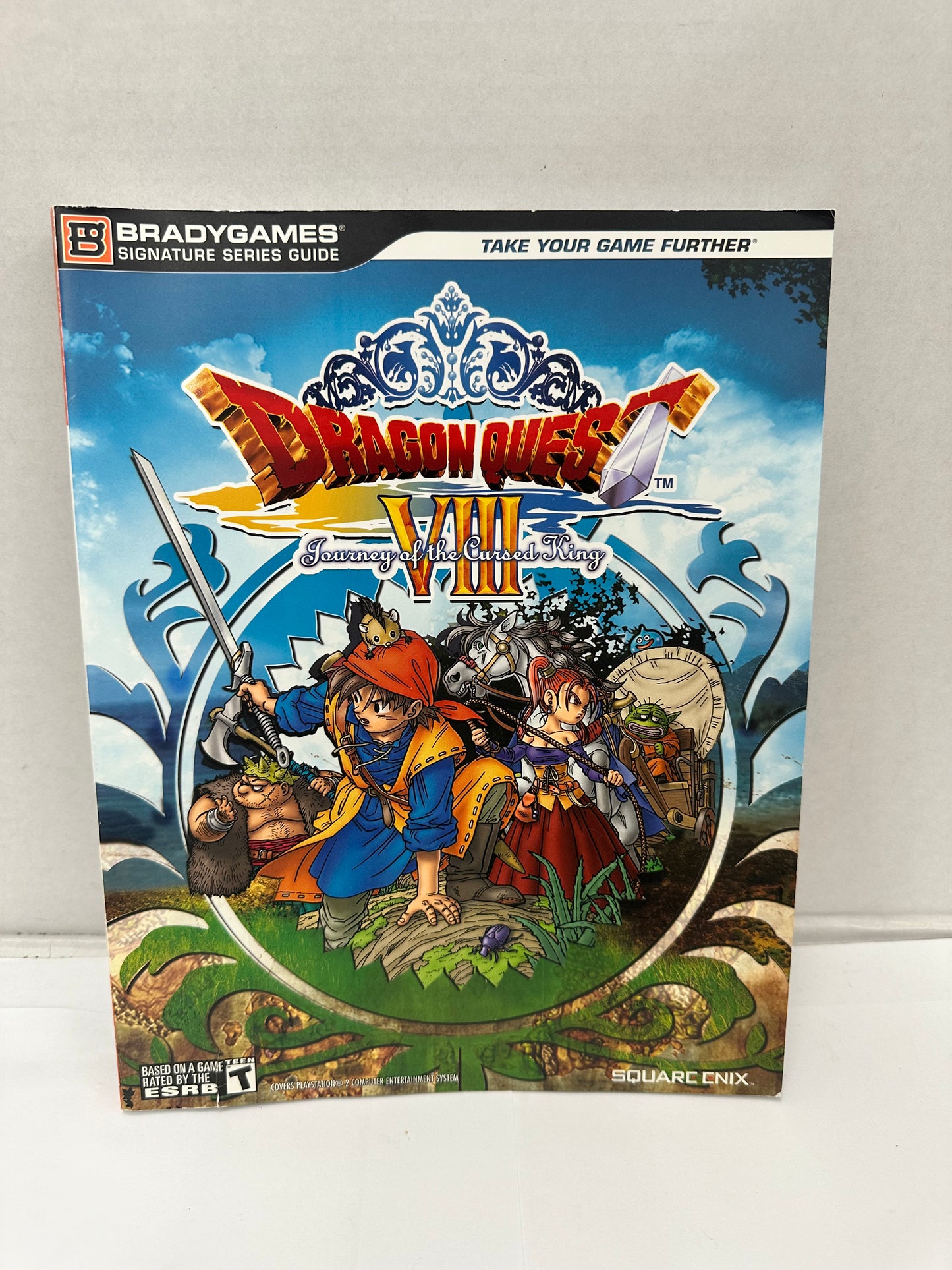 Dragon Quest VIII Journey of the Cursed King Brady Games Strategy Guide With Map