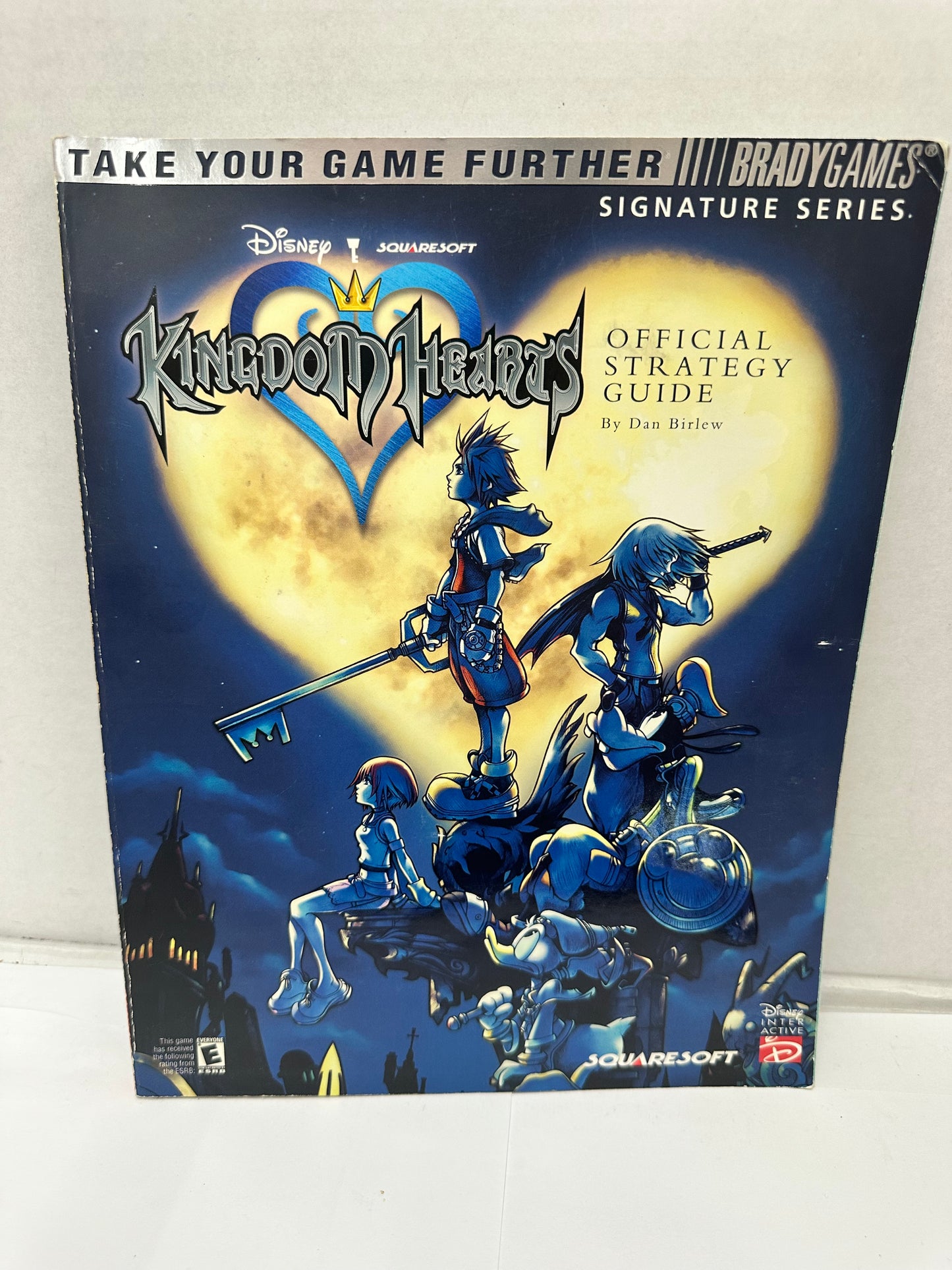 Kingdom Hearts Official Strategy Guide W/Sticker Sheet No Poster SignatureSeries
