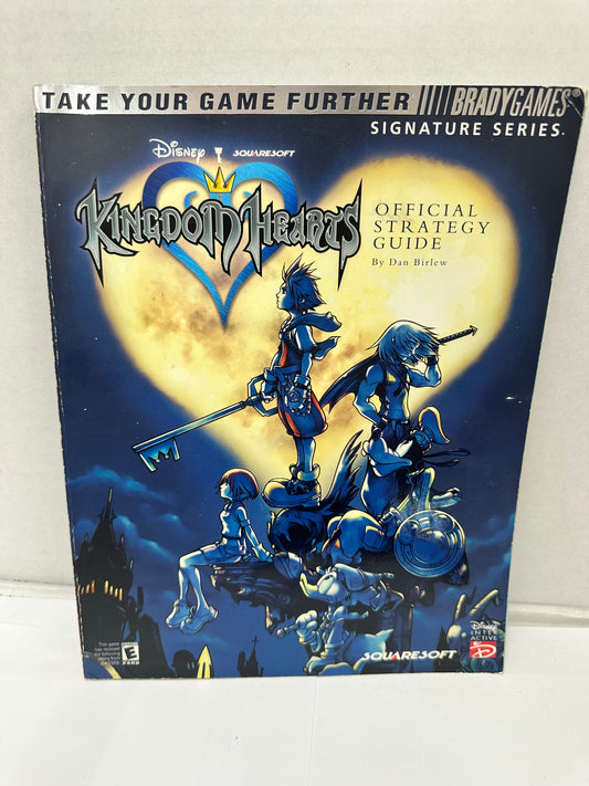 Kingdom Hearts Official Strategy Guide W/Sticker Sheet No Poster SignatureSeries