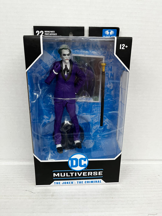 McFarlane Toys DC Multiverse Batman Three Jokers The Criminal Joker 7” Figure