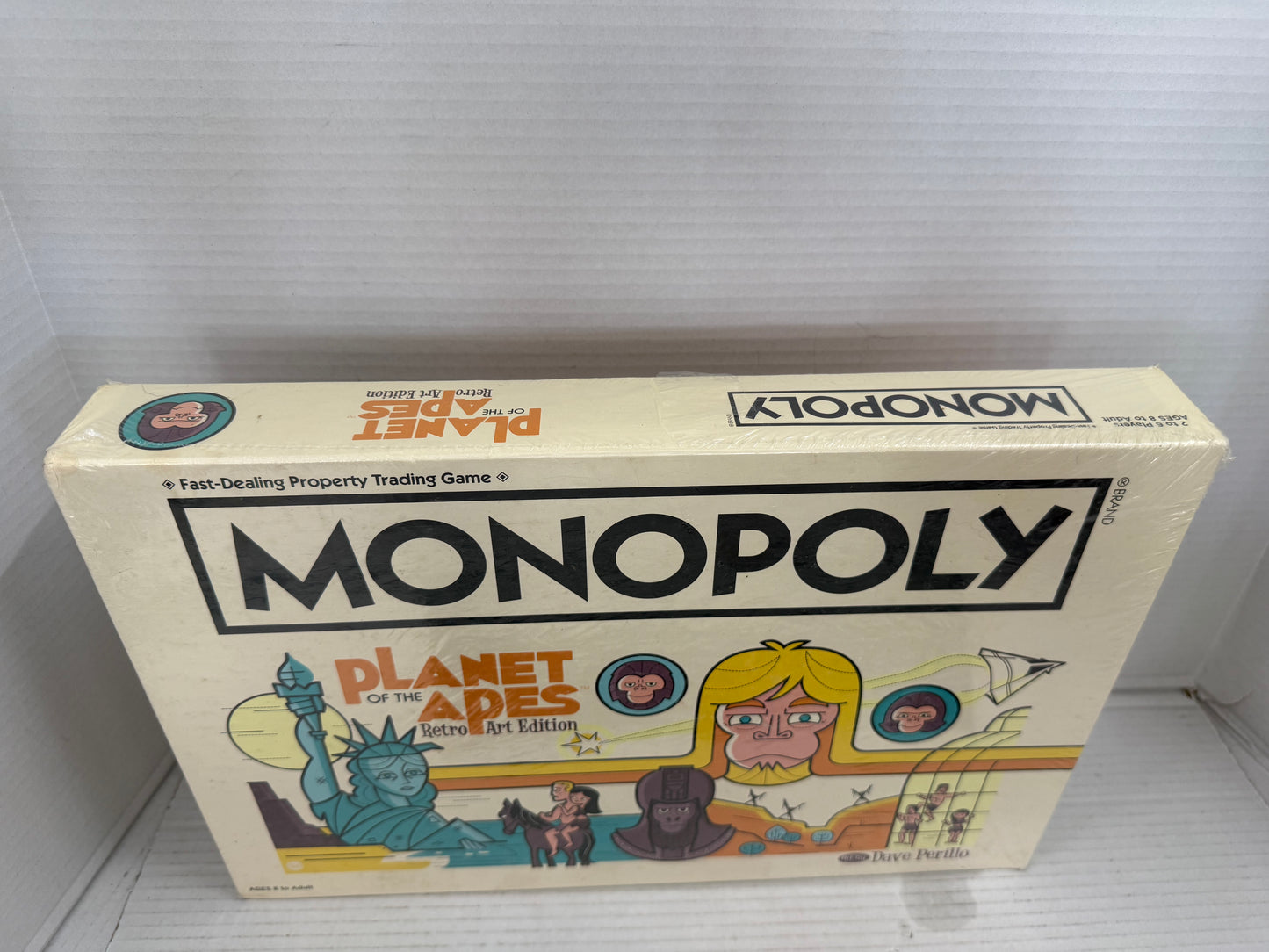 Monopoly Planet Of The Apes Retro Art Edition Board Game Sealed