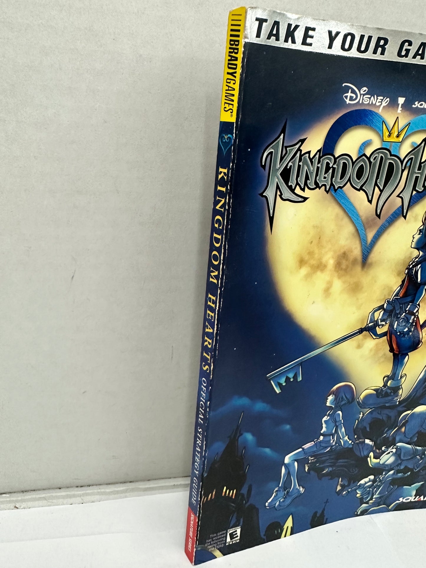 Kingdom Hearts Official Strategy Guide W/Sticker Sheet No Poster SignatureSeries