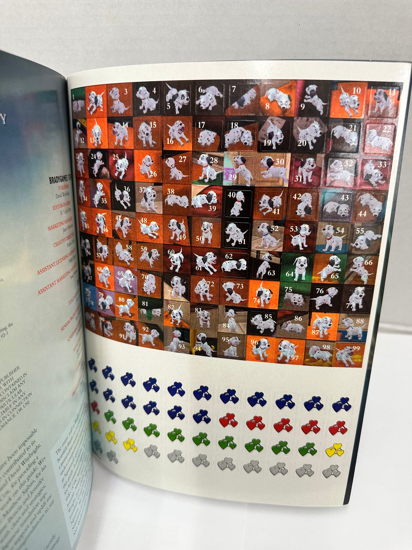 Kingdom Hearts Official Strategy Guide W/Sticker Sheet No Poster SignatureSeries