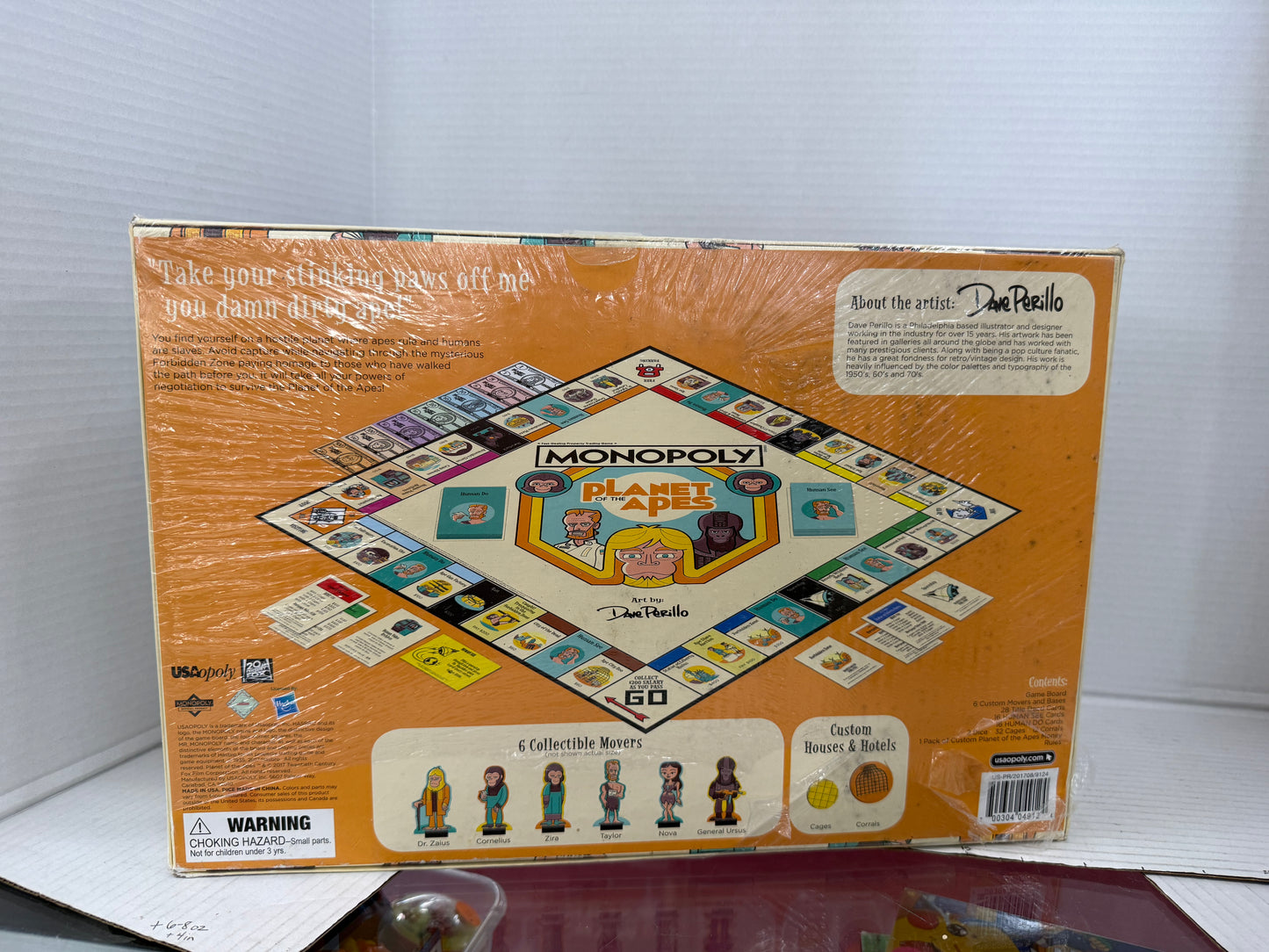 Monopoly Planet Of The Apes Retro Art Edition Board Game Sealed