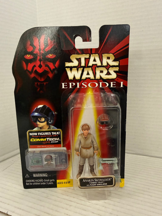 1999 Star Wars Episode 1 Anakin Skywalker Naboo Pilot C1