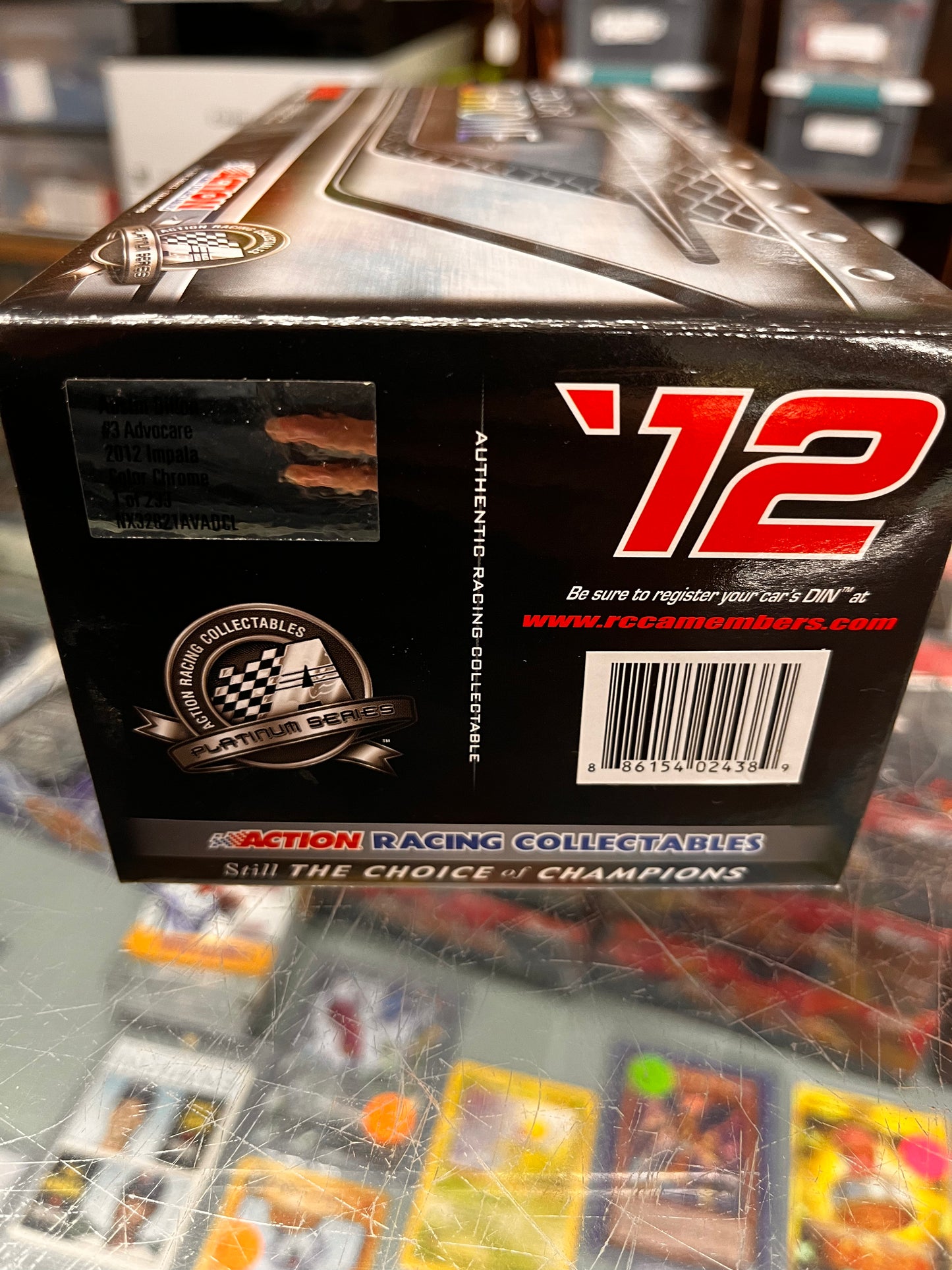 2012 Action Racing Lionel 1:24 Austin Dillon #3 Advocare  Color Chrome 1 of 233