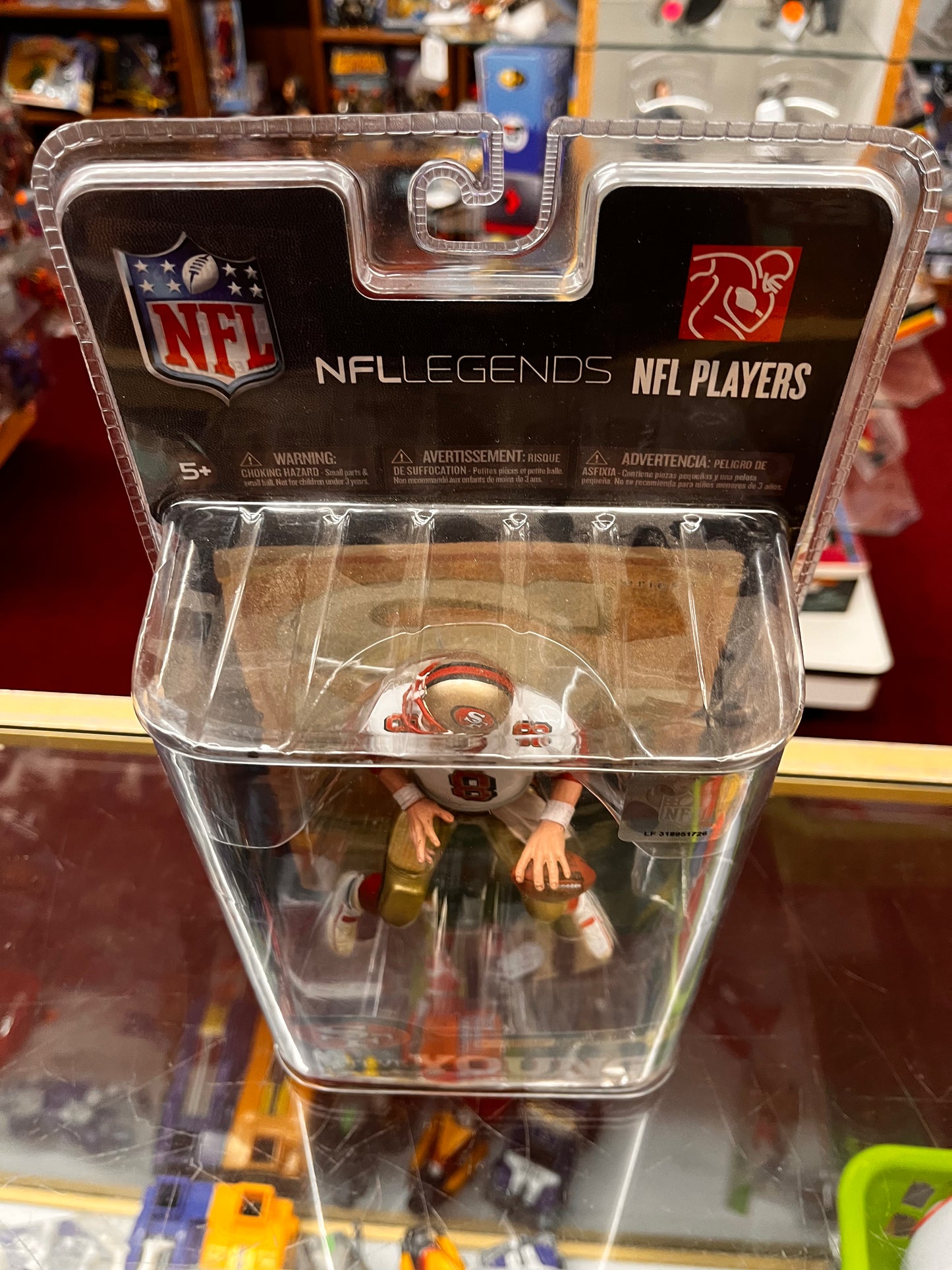 2010 Steve Young NFL Legends Series 6 McFarlane Toys 6” Action Figure 49ers
