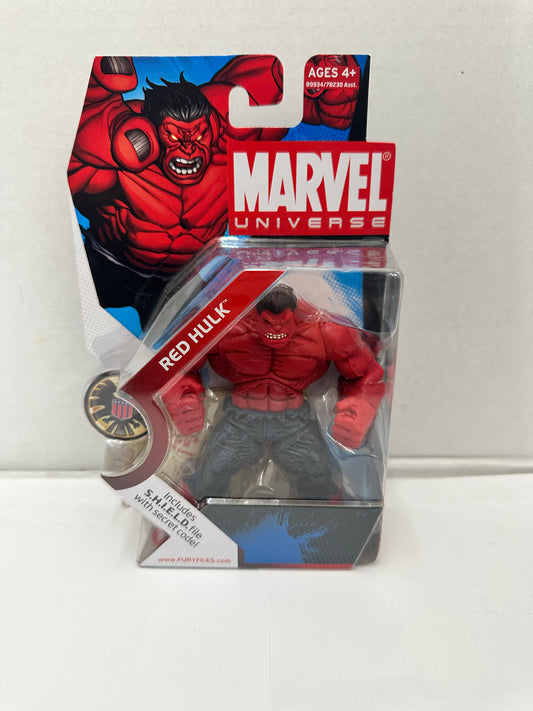 Marvel Universe Series 1 Figure #28 Red Hulk