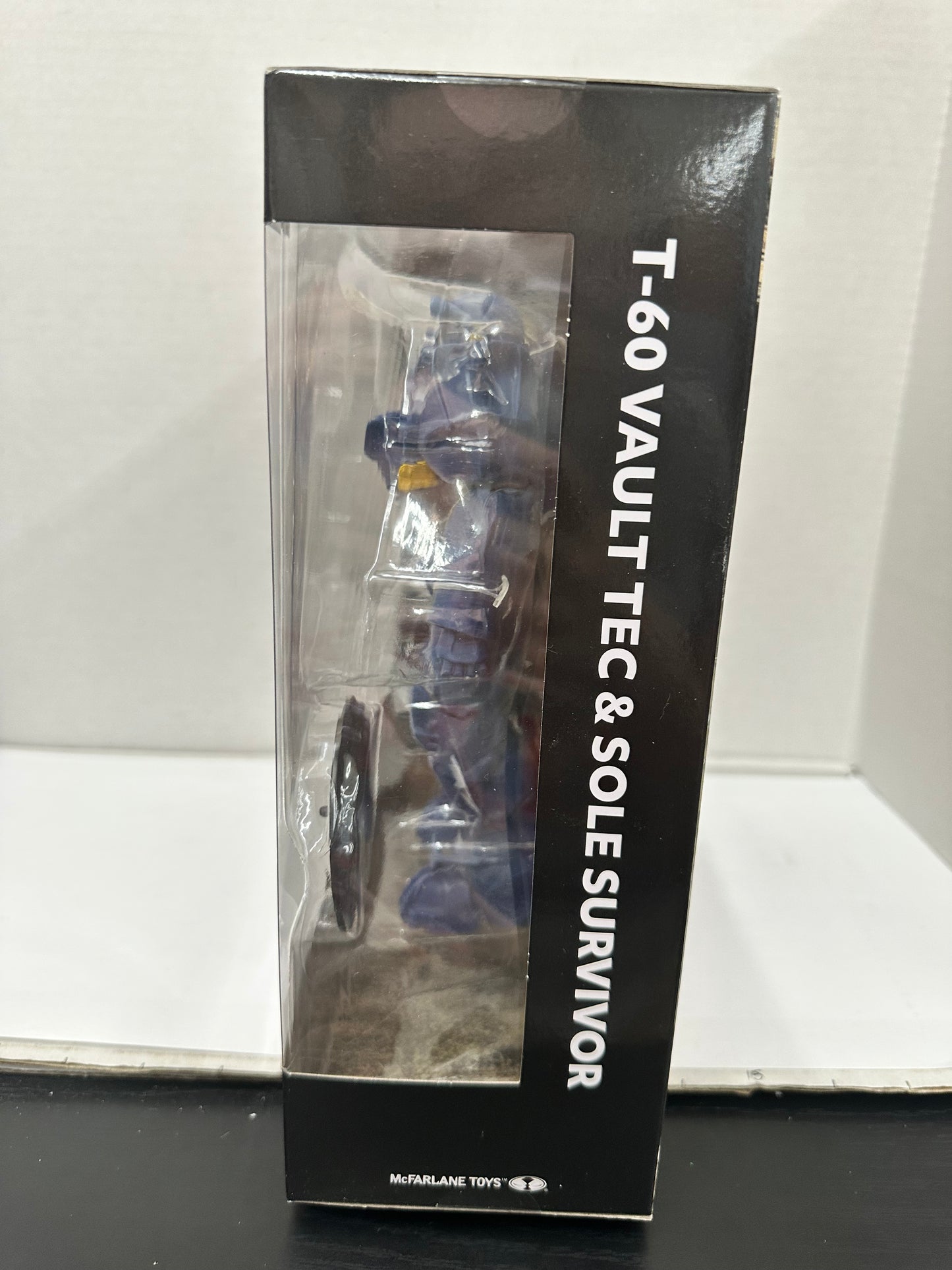 Mcfarlane Toys Fallout T-60 Vault Tec Power Armor and Sole Survivor Figure set