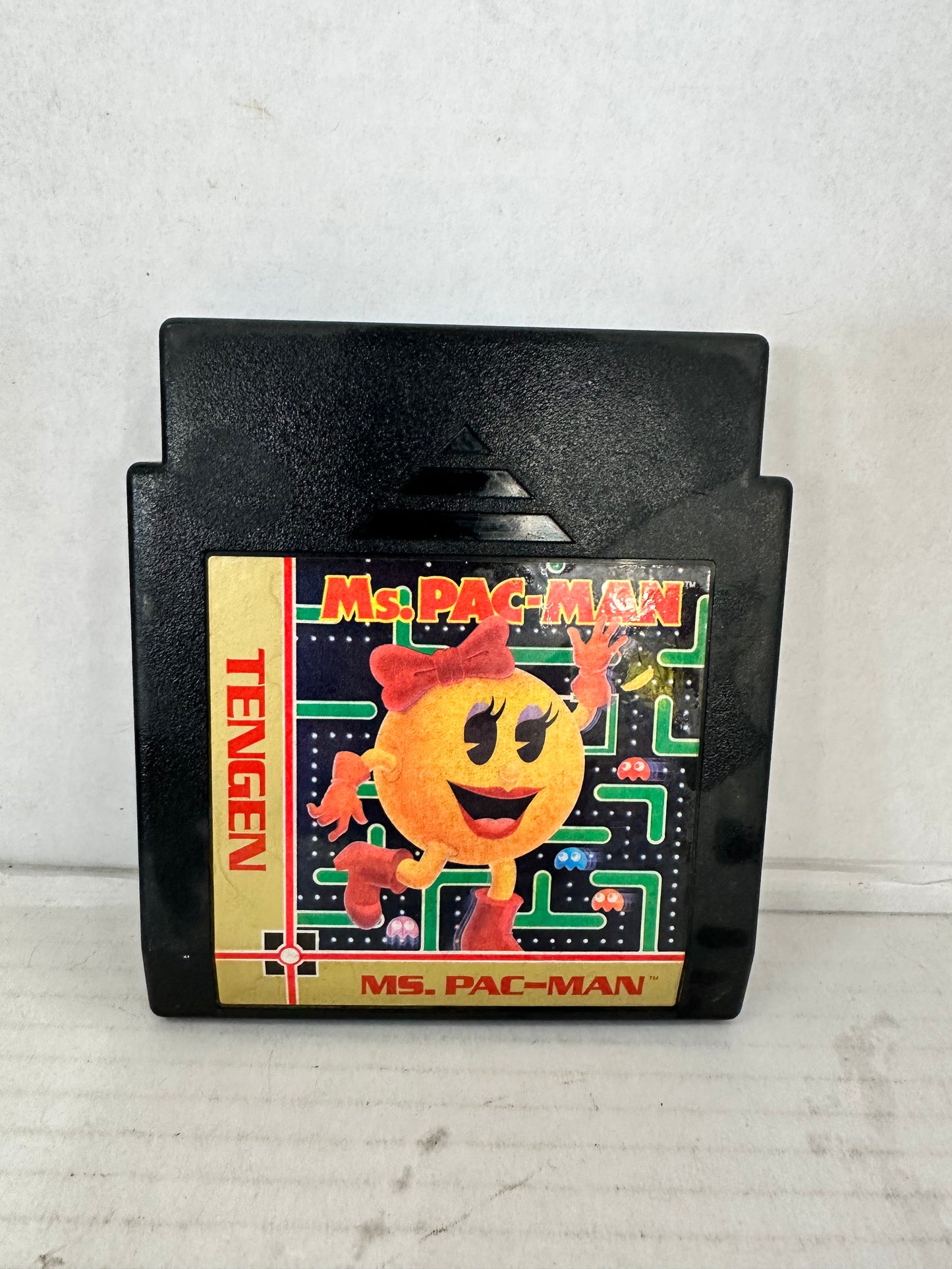 Ms. Pac-Man Tengen NES (Nintendo Entertainment System, 1990) Cartridge Only