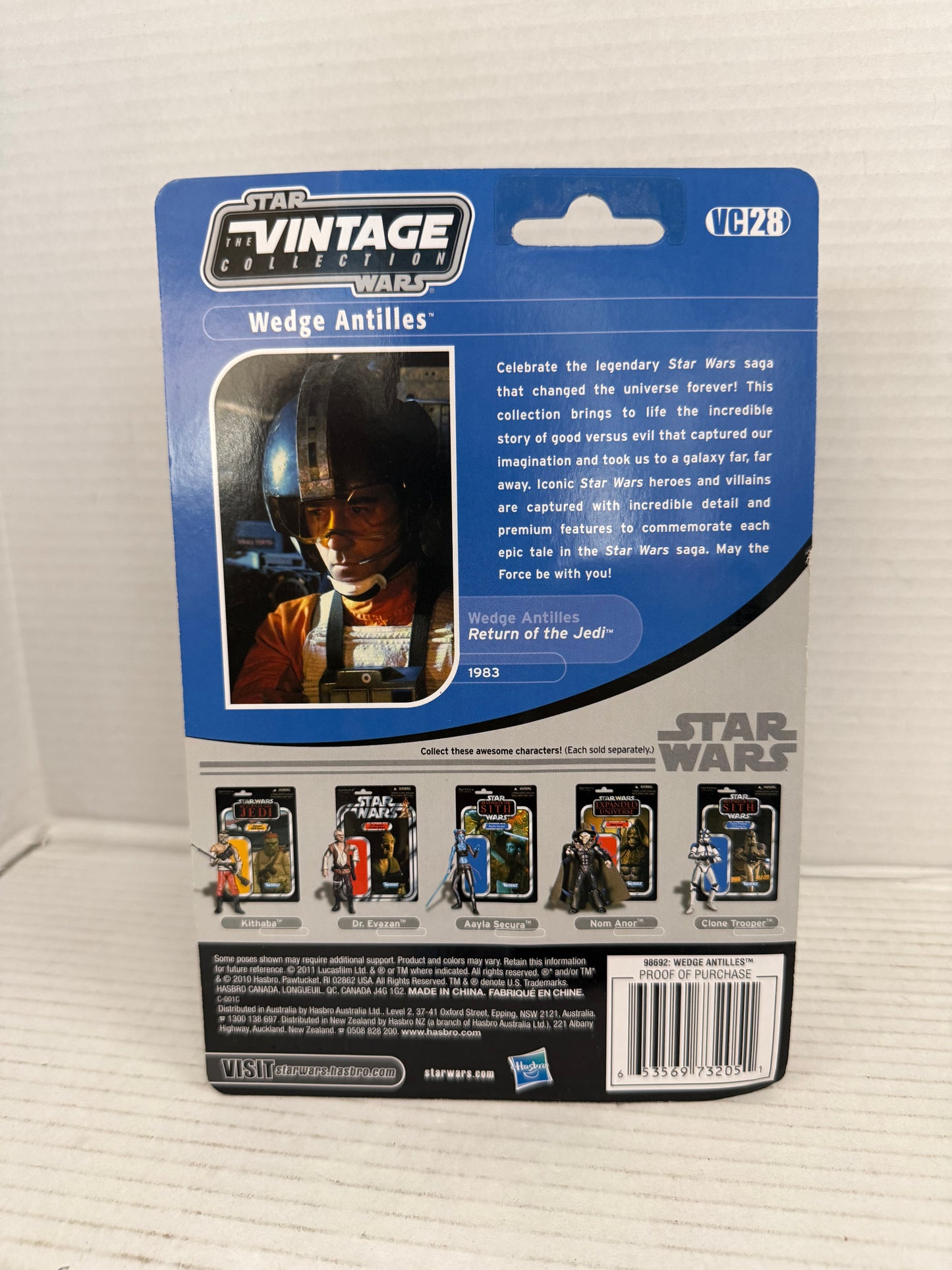 Star Wars The Vintage Collection: Wedge Antilles Action Figure