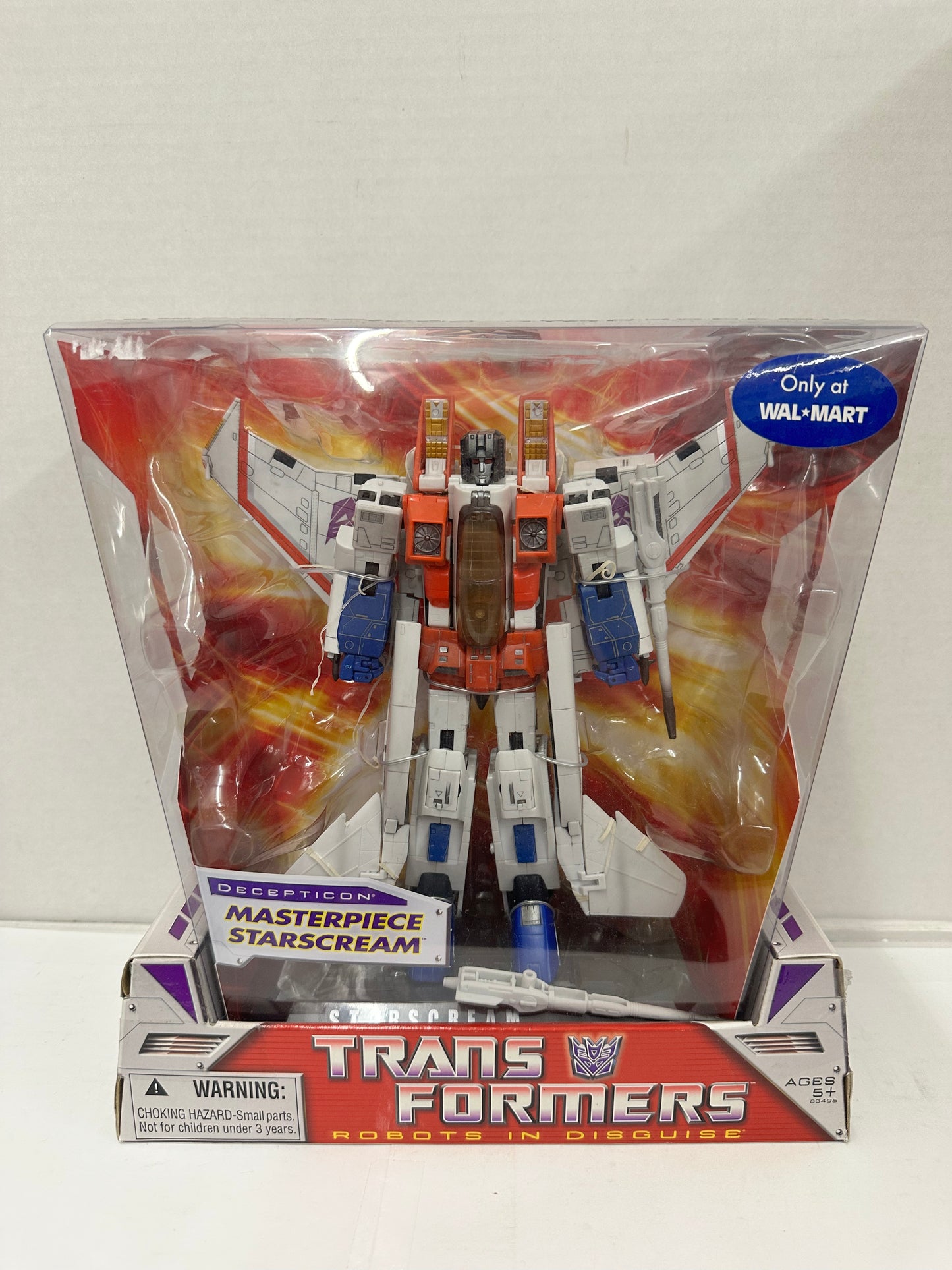 Hasbro Transformers G1 Masterpiece Starscream Wal-Mart Exclusive