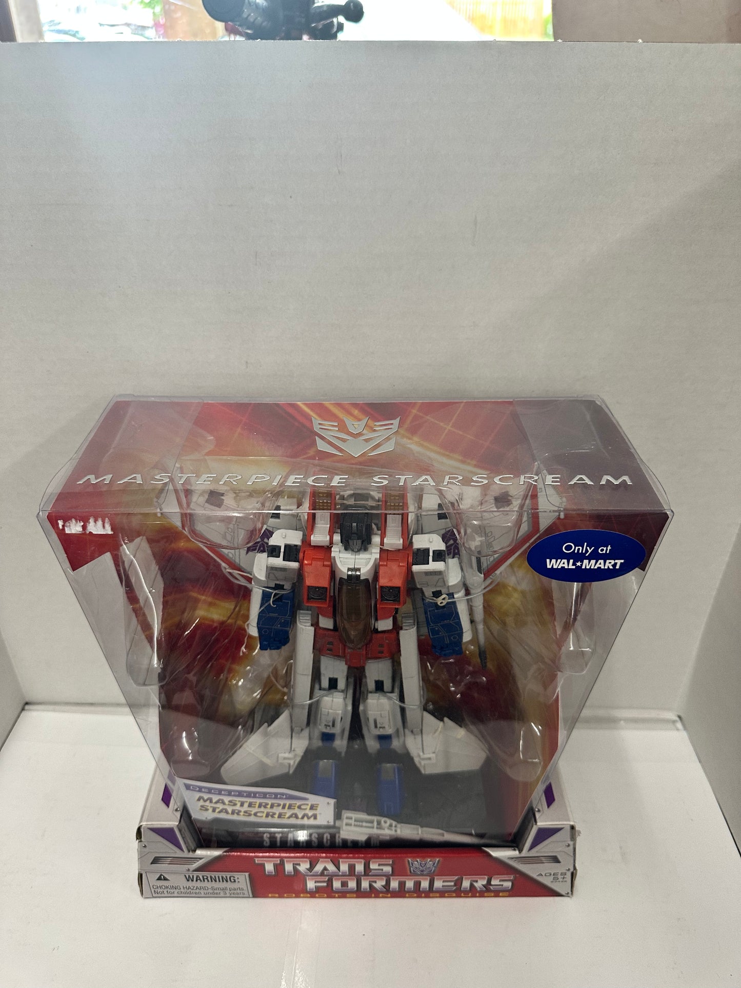 Hasbro Transformers G1 Masterpiece Starscream Wal-Mart Exclusive