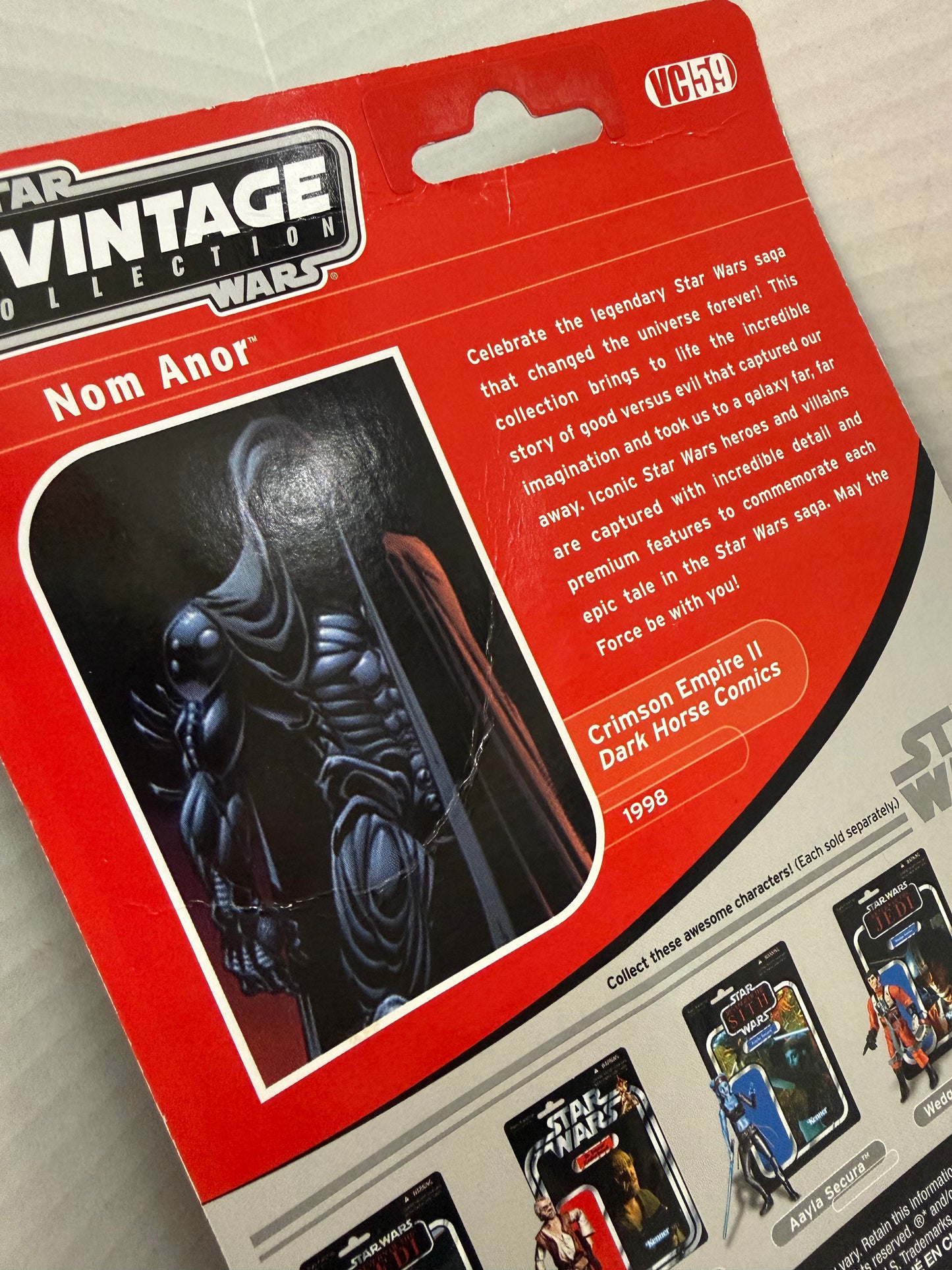 Nom Anor Character Debut Star Wars The Vintage Collection Card VC59