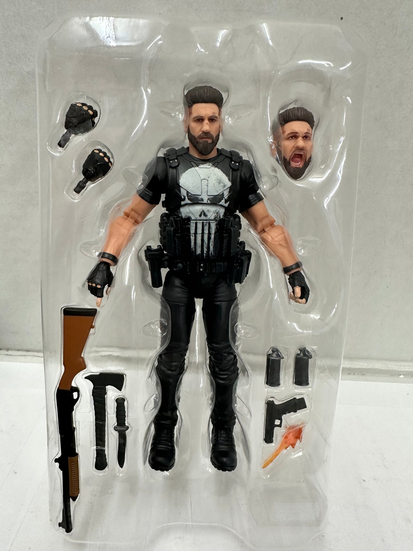 Marvel Legends Series The Punisher 6-Inch Action Figure Open Box