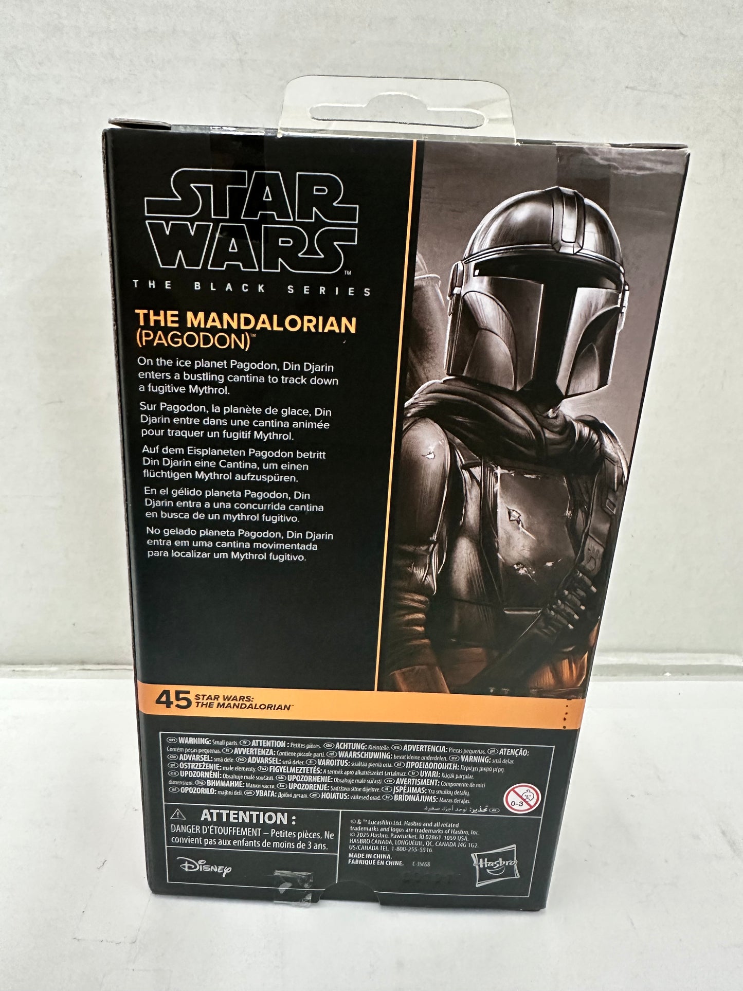 Star Wars Black Series The Mandalorian (Pagodon) Action Figure Open Box