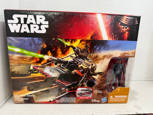 Desert Landspeeder Finn Jakku Star Wars The Force Awakens Vehicle 2015 Hasbro