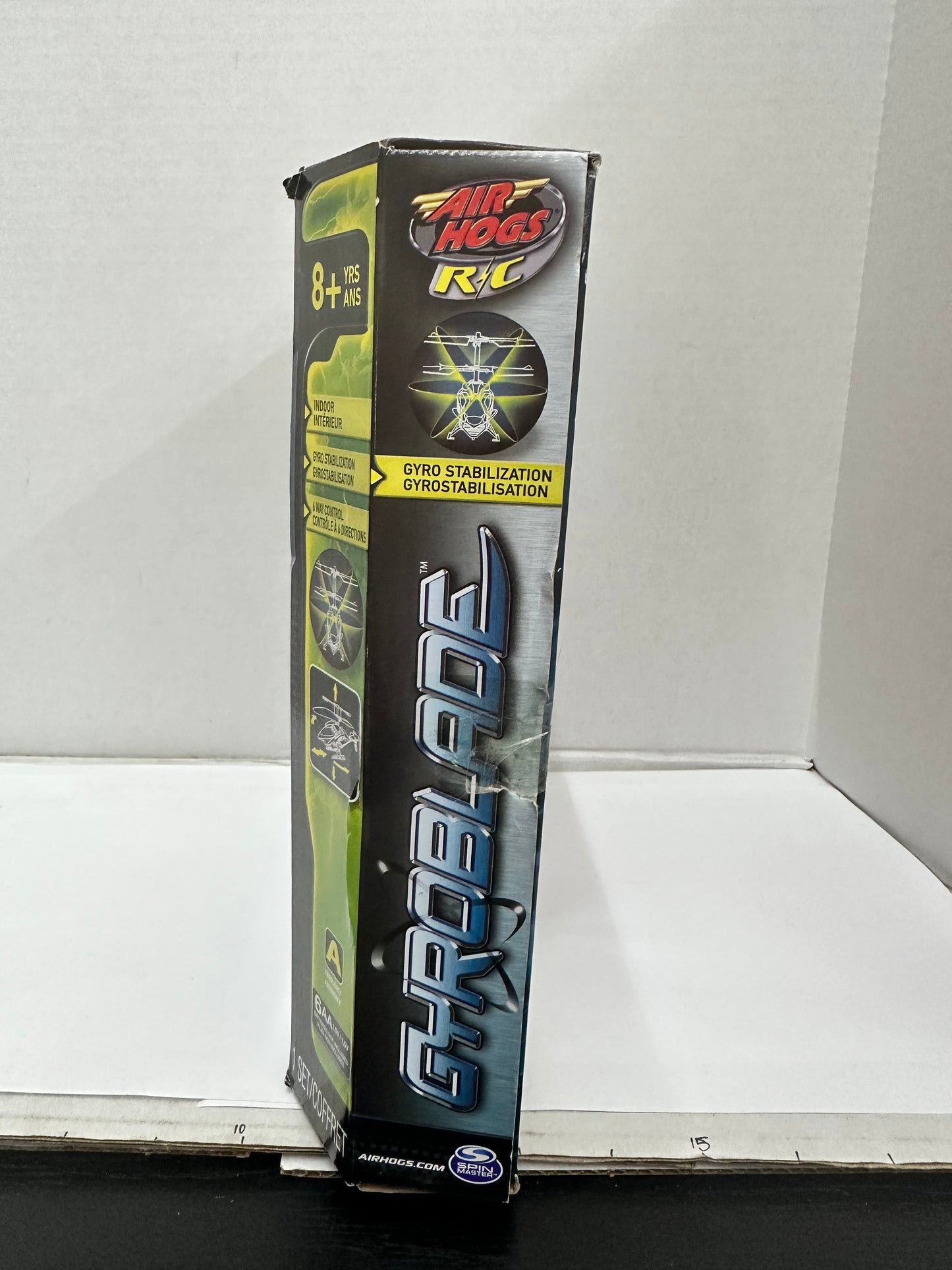 Air Hogs Gyroblade 3 Channel Battery Powered Helicopter Black