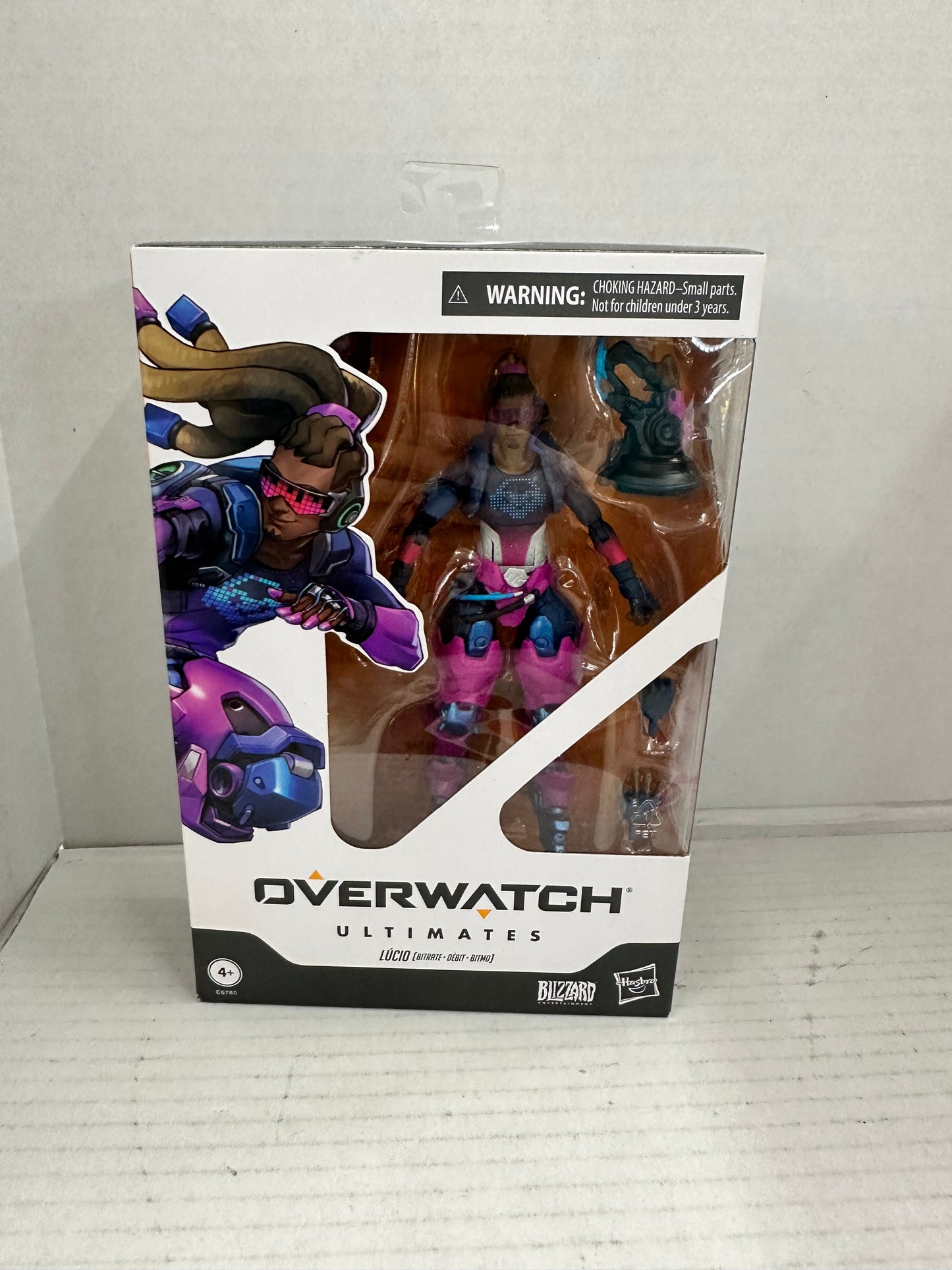 Overwatch Ultimates Lucio 6" Action Figure Blizzard Hasbro New Variant