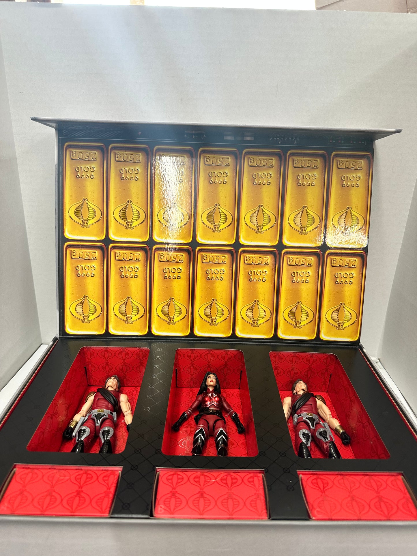GI Joe Classified Series - Crimson Strike Team -Baroness, Tomax & Xamot  6 -Inch
