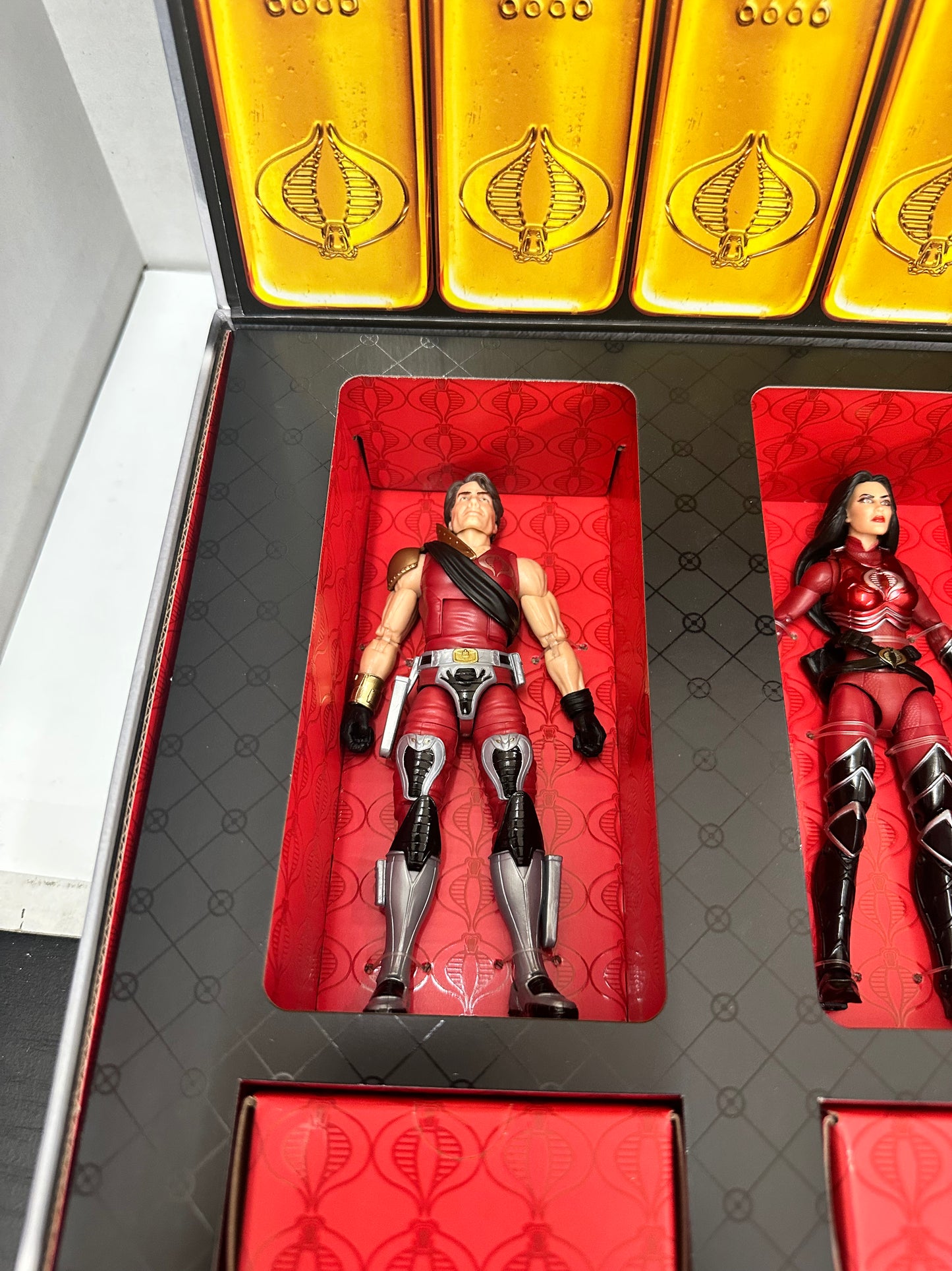 GI Joe Classified Series - Crimson Strike Team -Baroness, Tomax & Xamot  6 -Inch