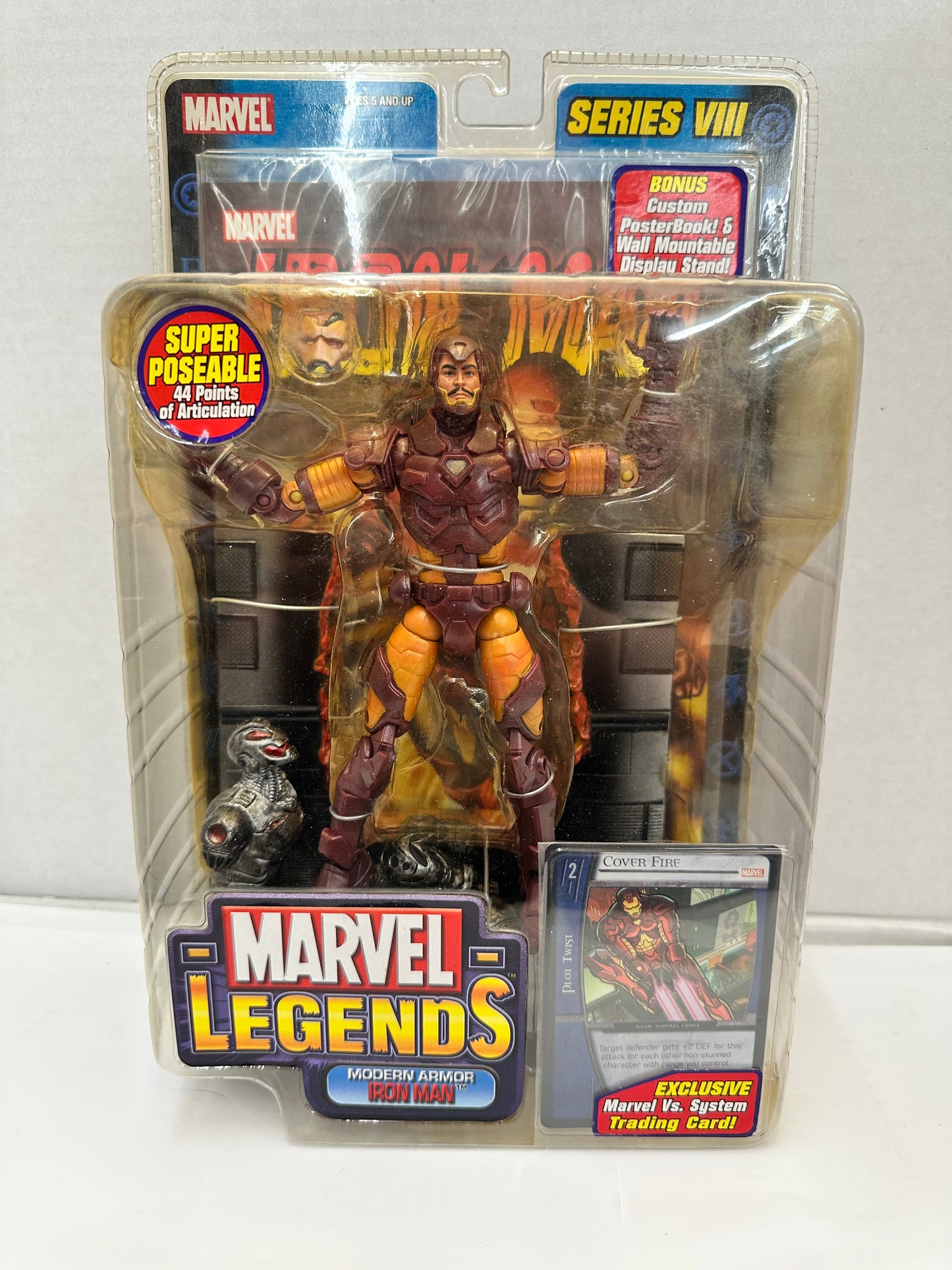 Marvel Legends Modern Armor Iron Man 6" Action Figure ToyBiz Sealed New