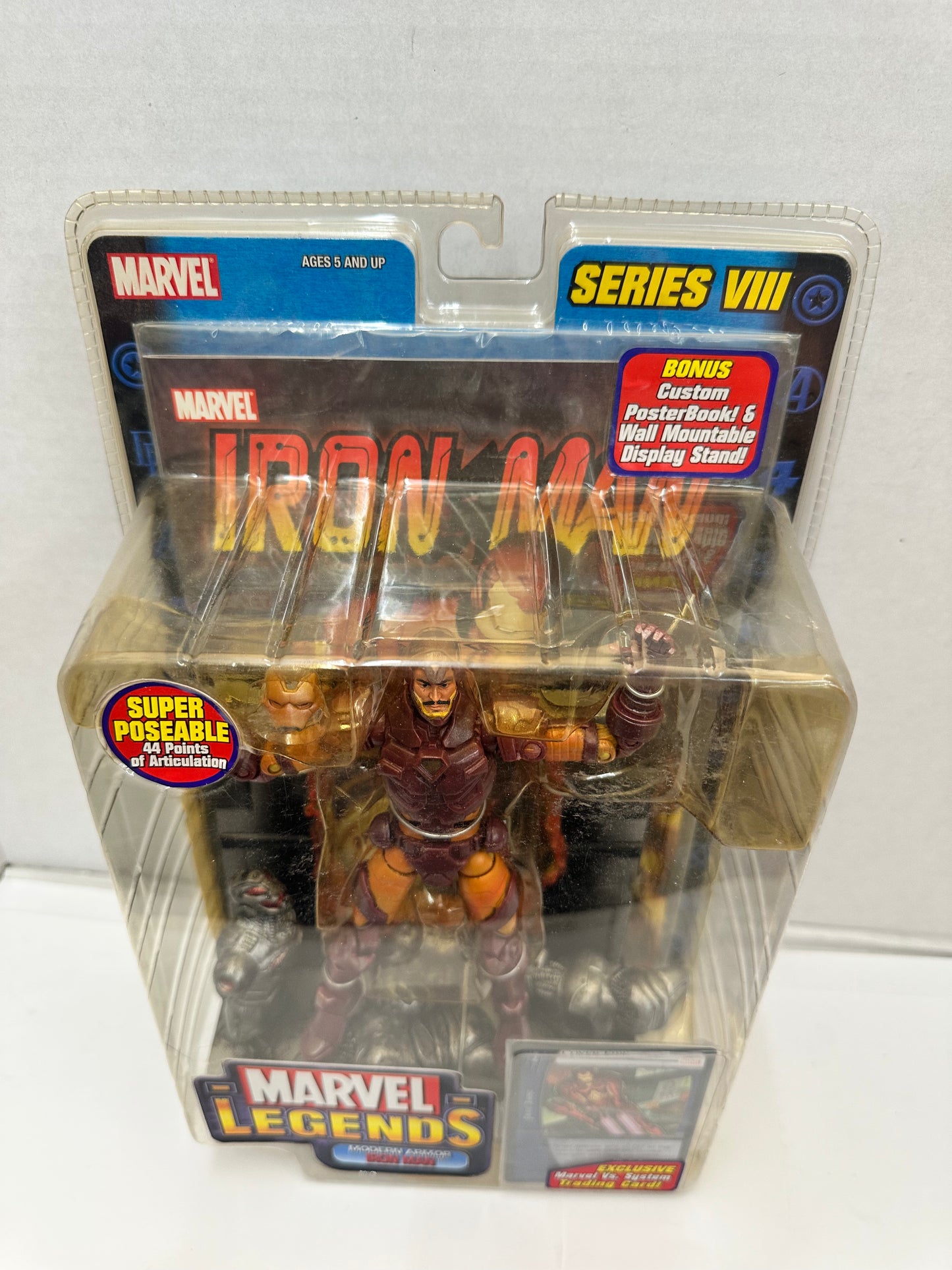 Marvel Legends Modern Armor Iron Man 6" Action Figure ToyBiz Sealed New